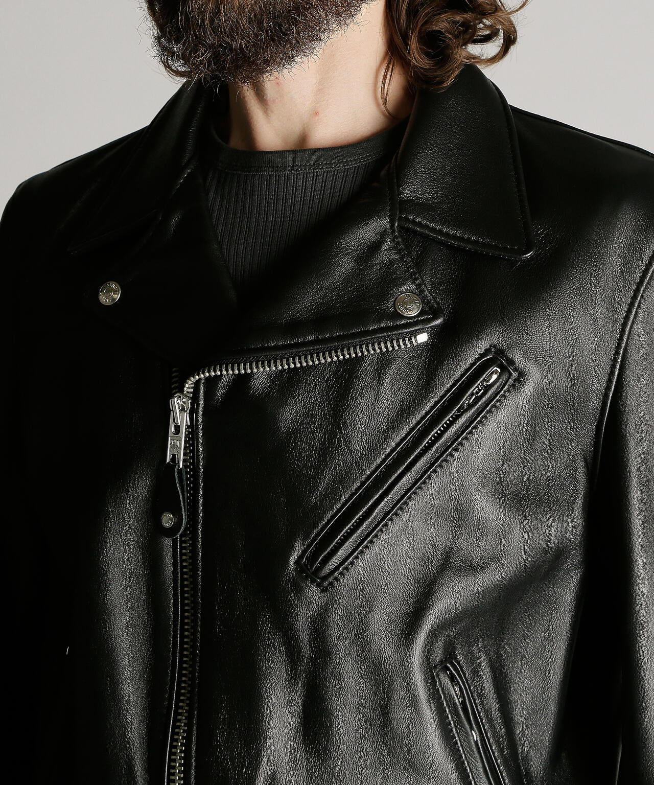 228US LAMB RIDERS JACKET/ラム ライダース