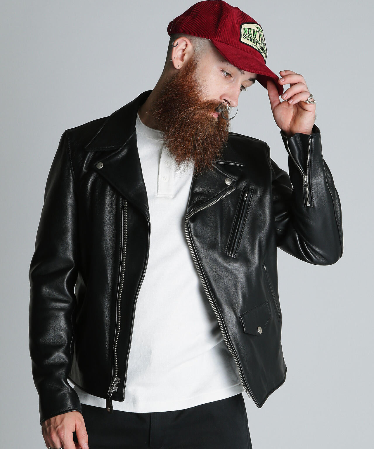 228US LAMB RIDERS JACKET/ラム ライダース