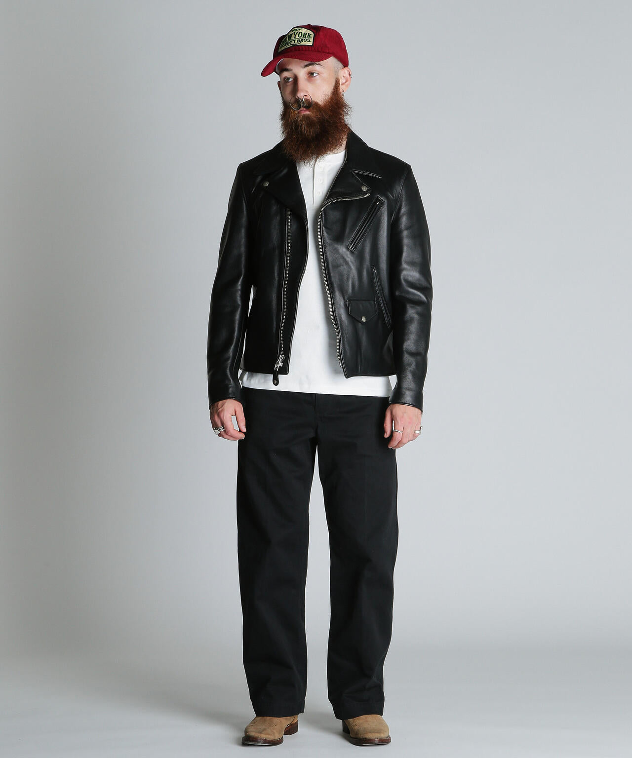 228US LAMB RIDERS JACKET/ラム ライダース