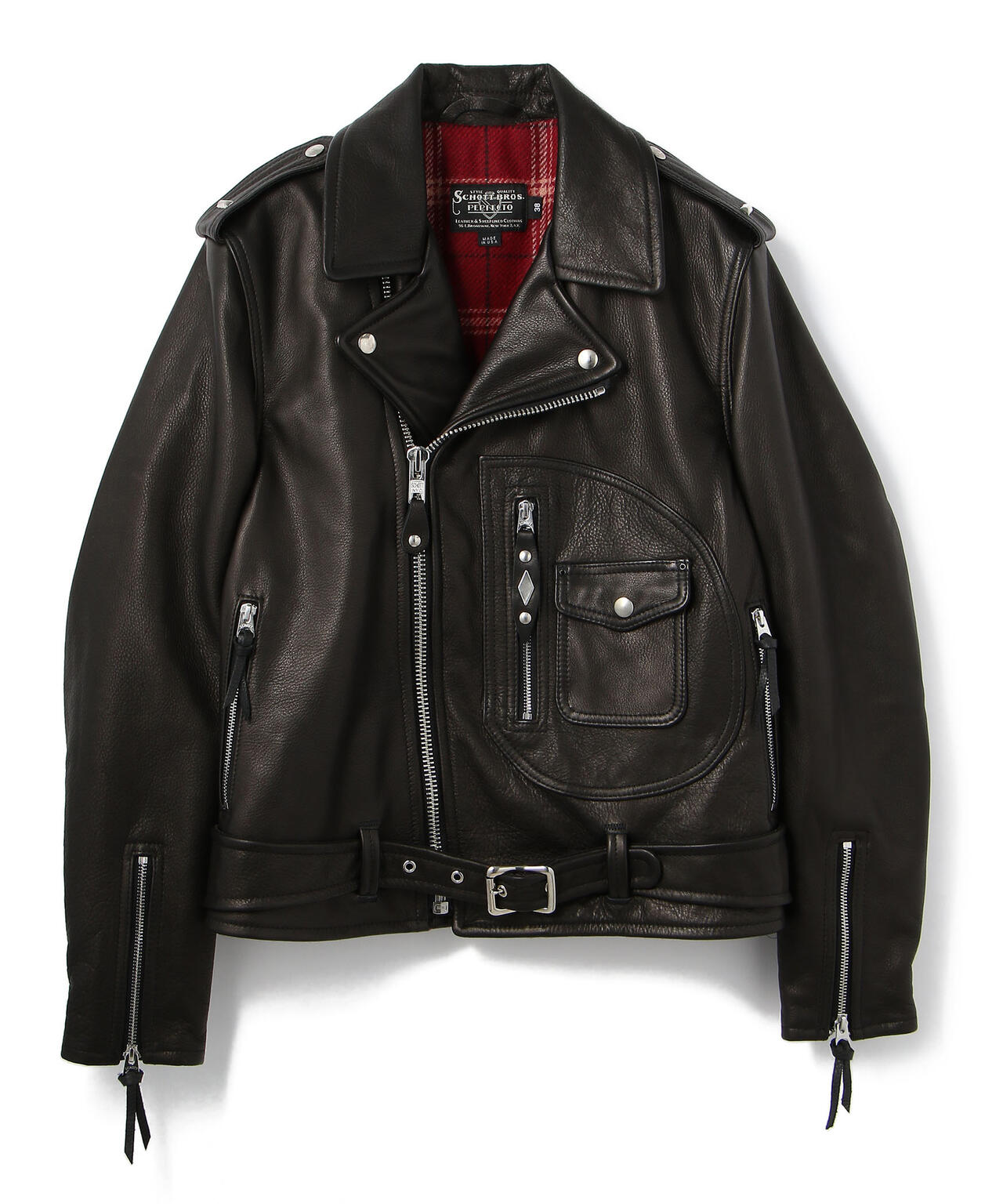 528US COW NEW NAKED D-POCKET RIDERS/ニューネイキッド Dポケット ライダース