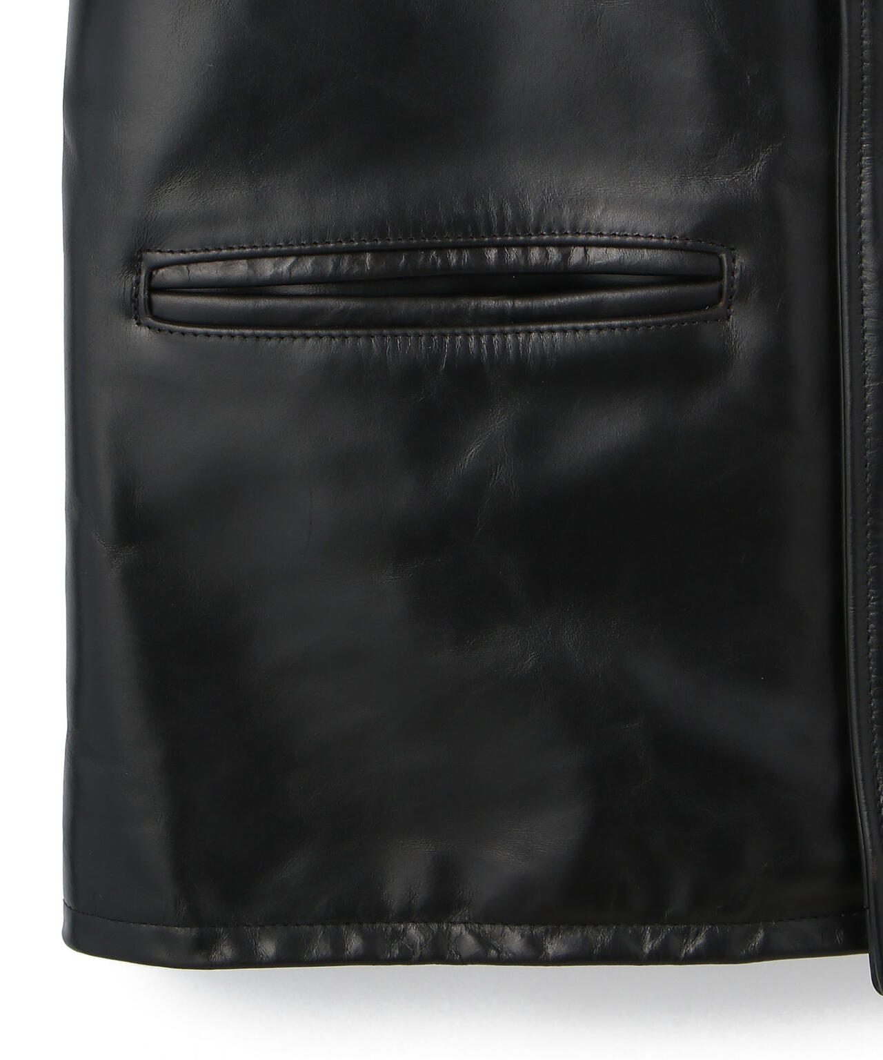 632US LEATHER CARCOAT/カーコート