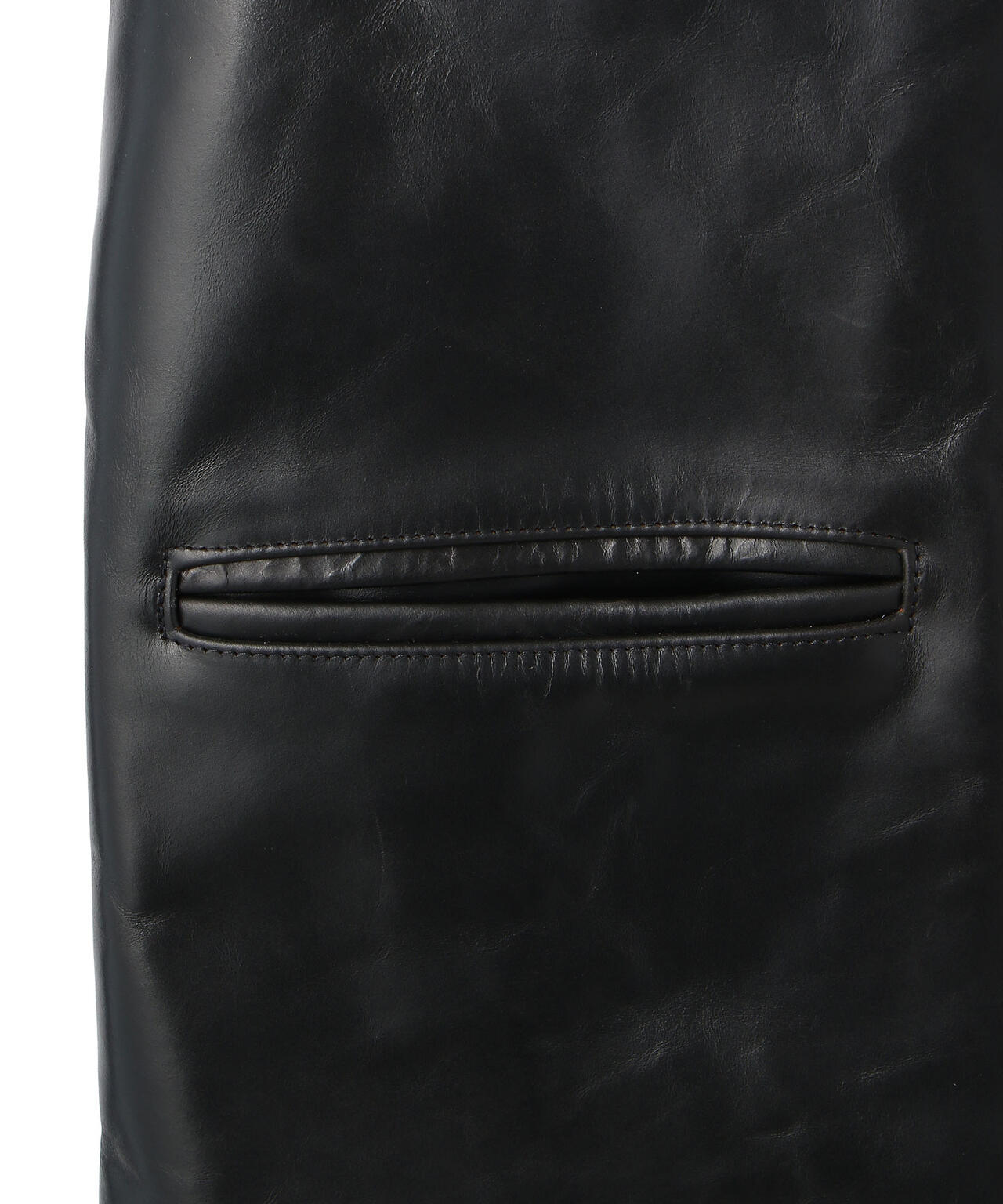 632US LEATHER CARCOAT/カーコート