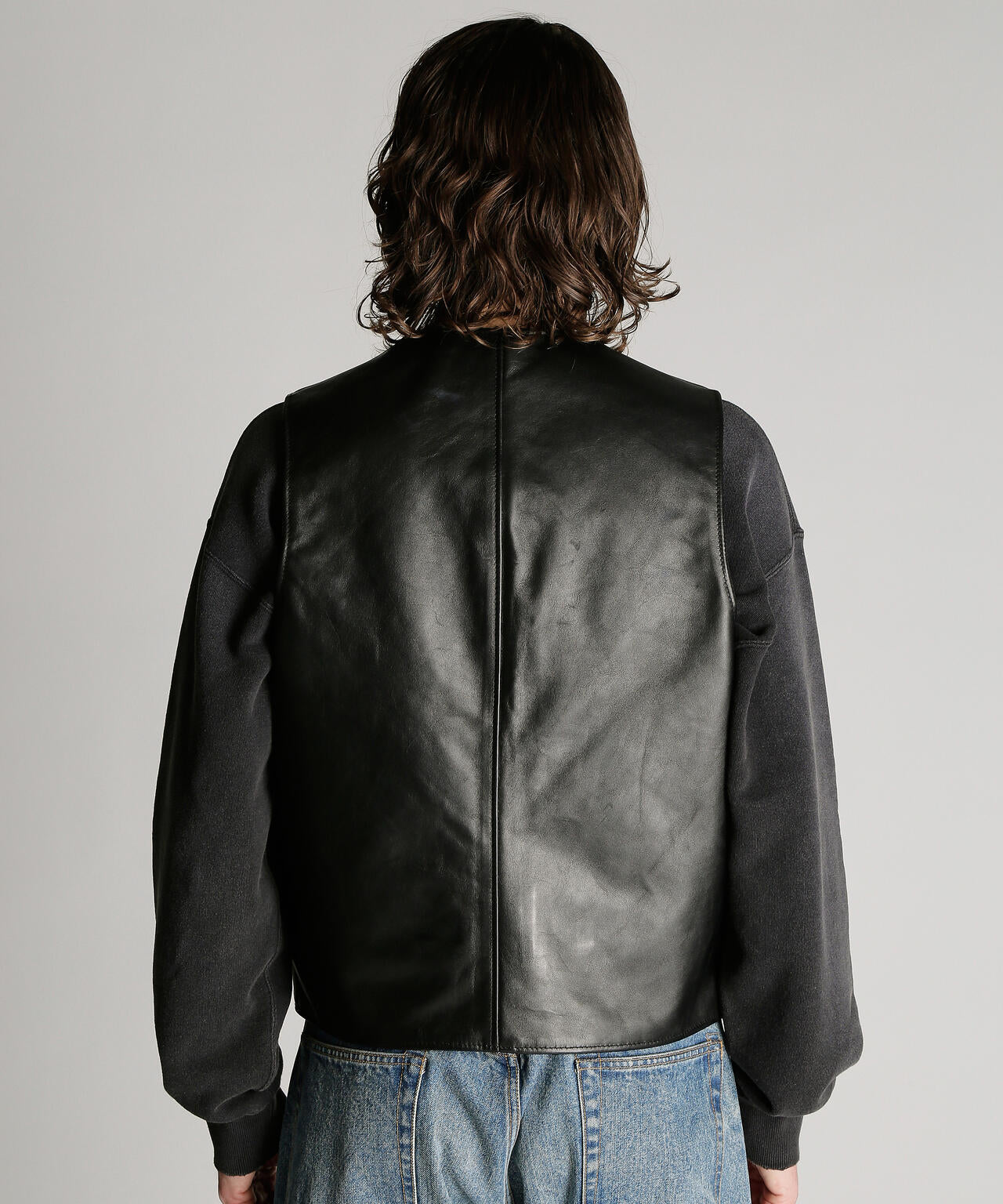 193V LEATHER VEST/レザーベスト