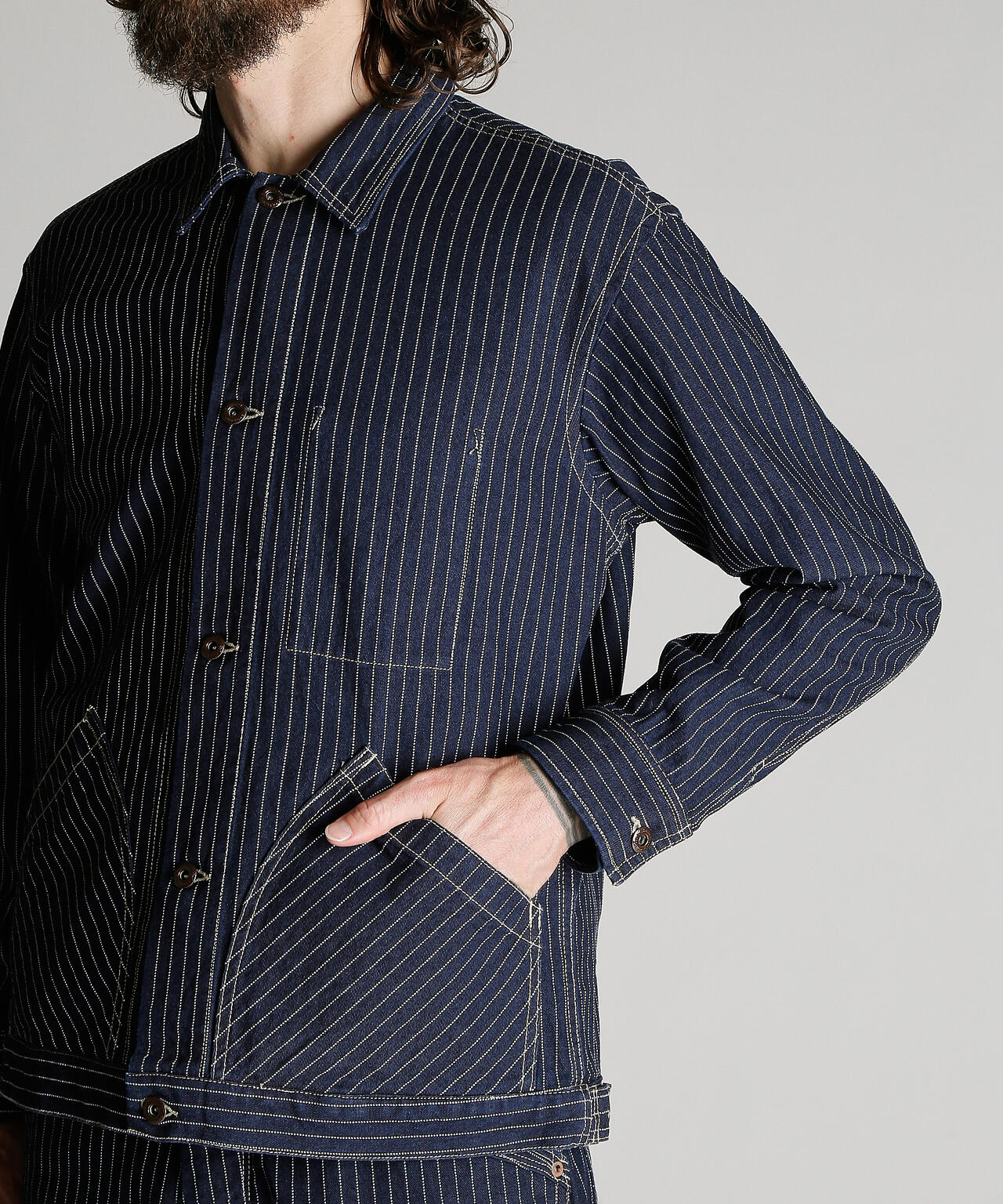 OLD HICKORY DENIM JACKET/オールドヒッコリーデニムジャケット