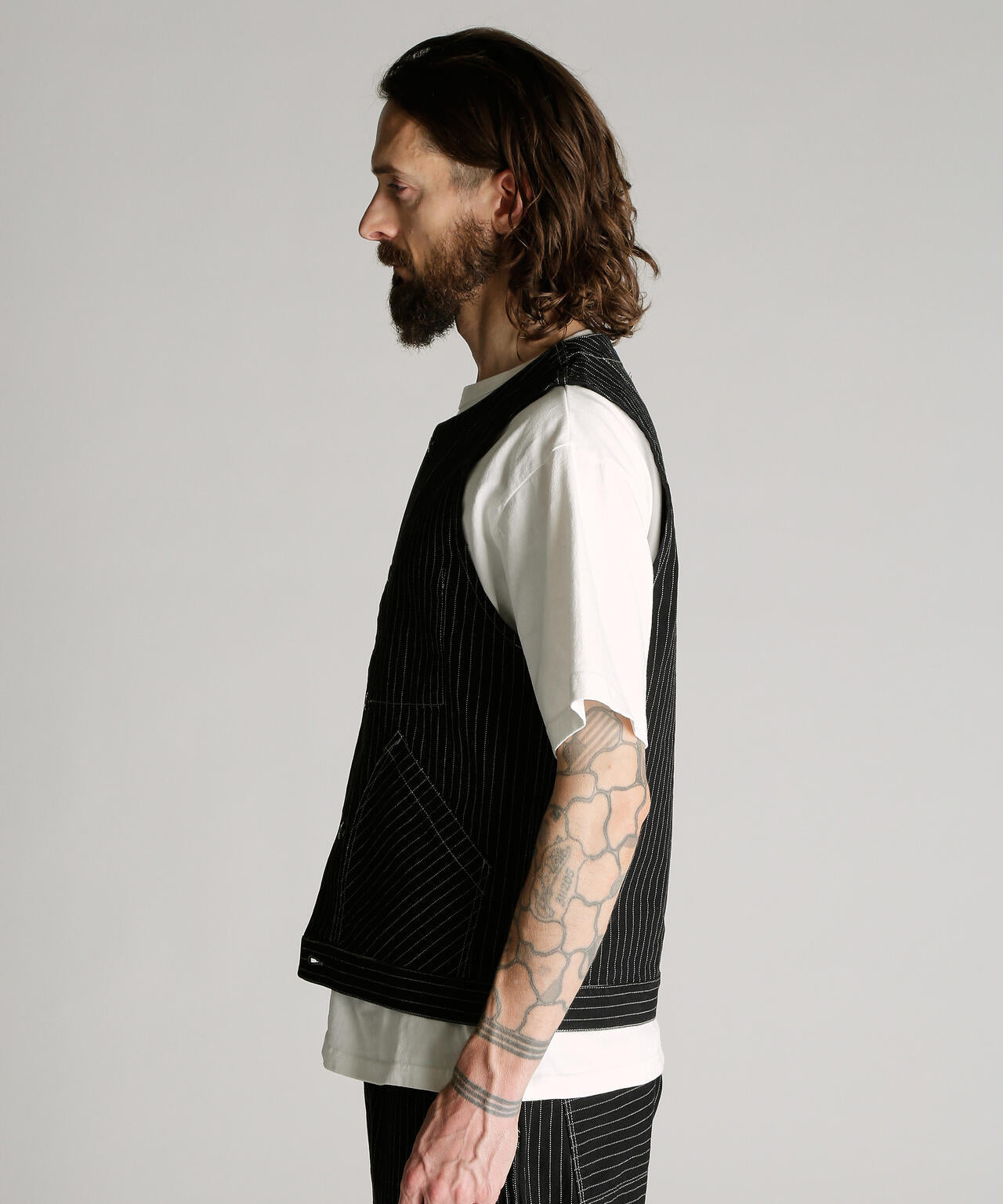 OLD HICKORY DENIM VEST/オールドヒッコリーデニムベスト