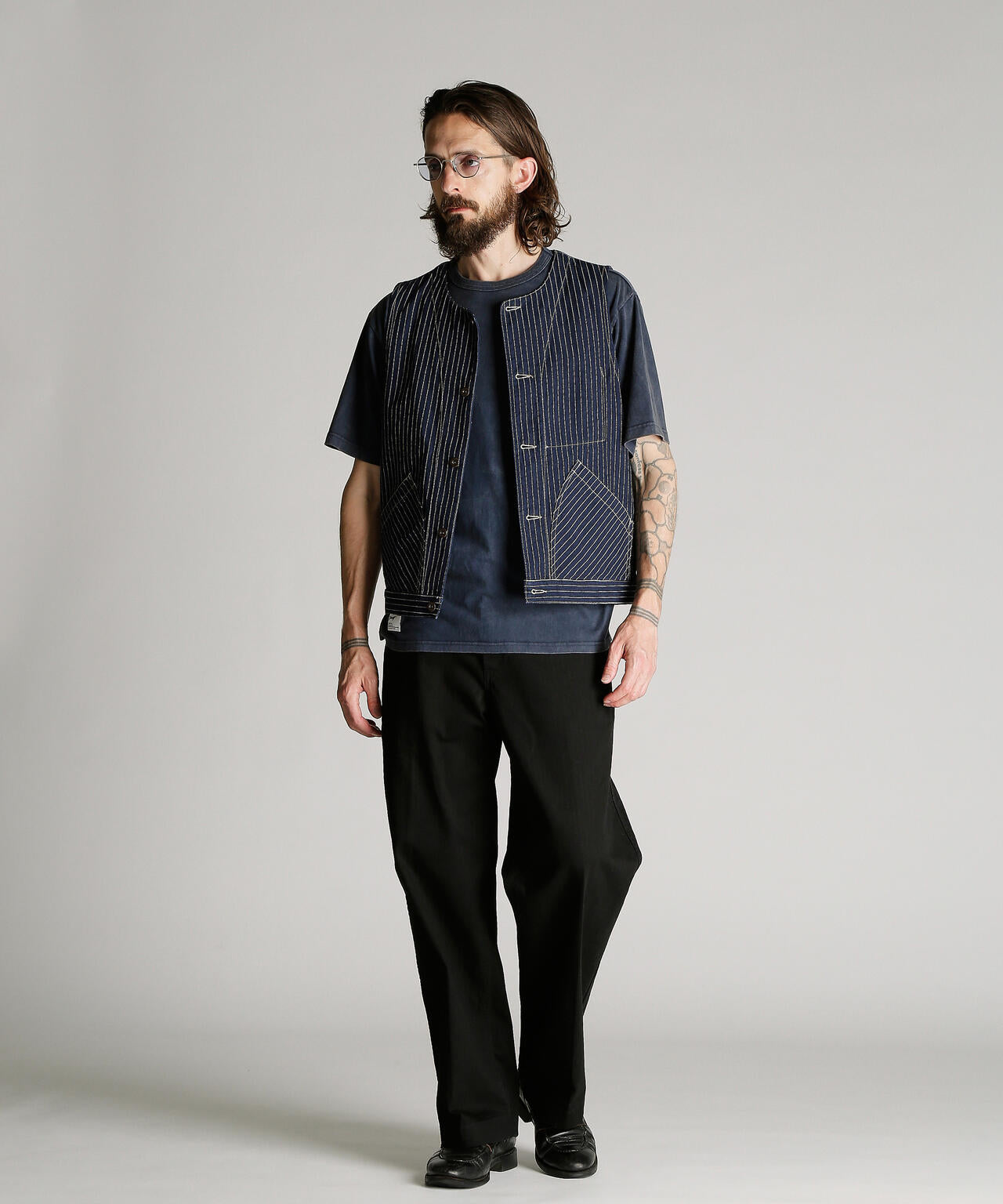 OLD HICKORY DENIM VEST/オールドヒッコリーデニムベスト