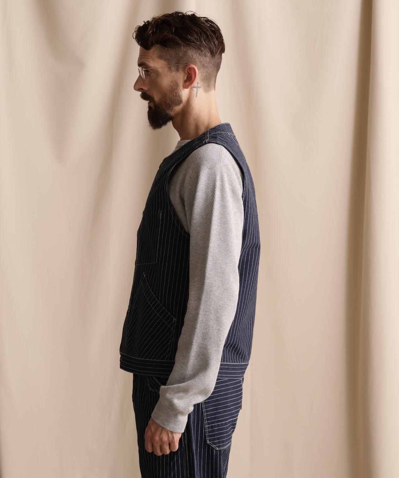 OLD HICKORY DENIM VEST/オールドヒッコリーデニムベスト