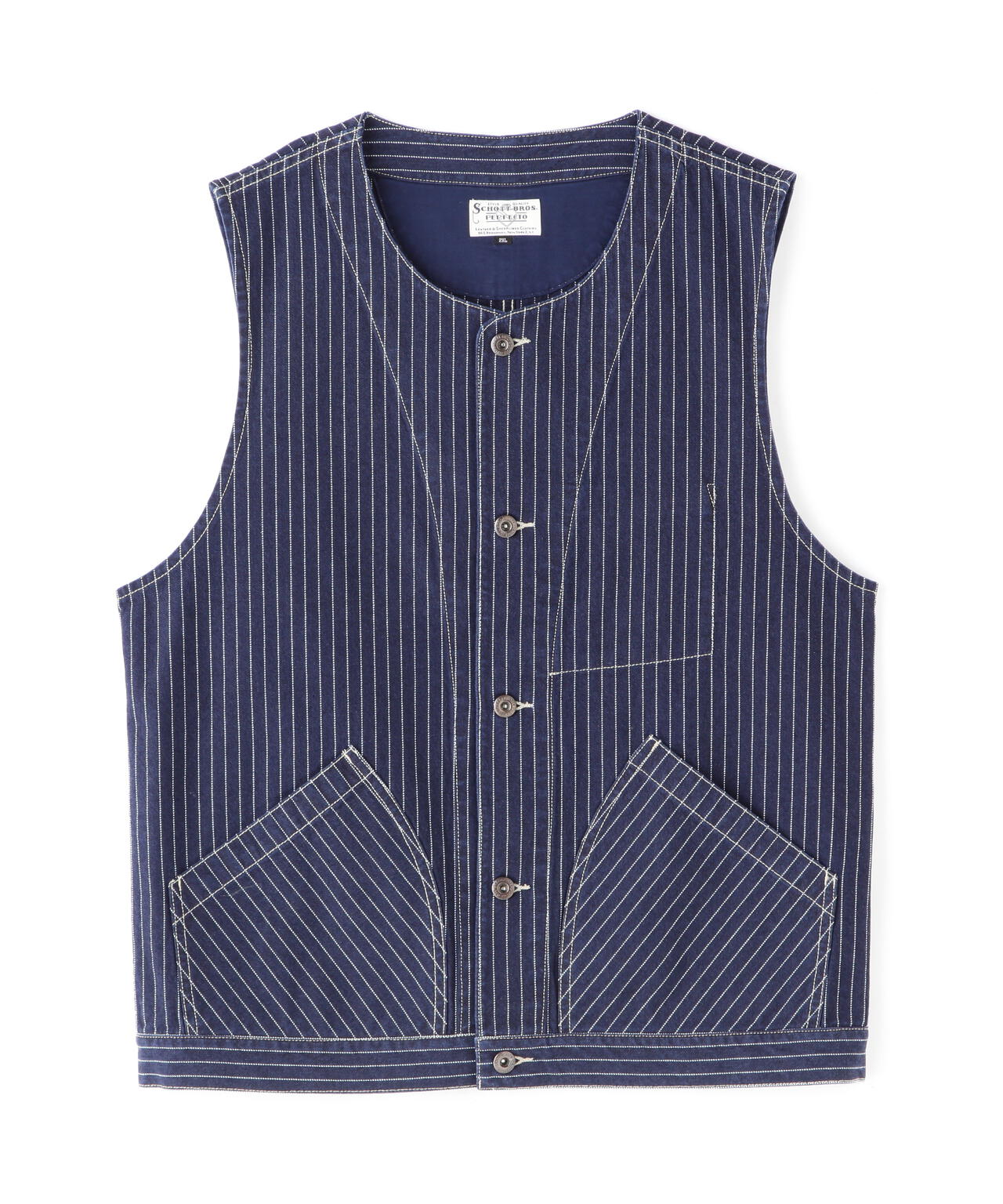 OLD HICKORY DENIM VEST/オールドヒッコリーデニムベスト