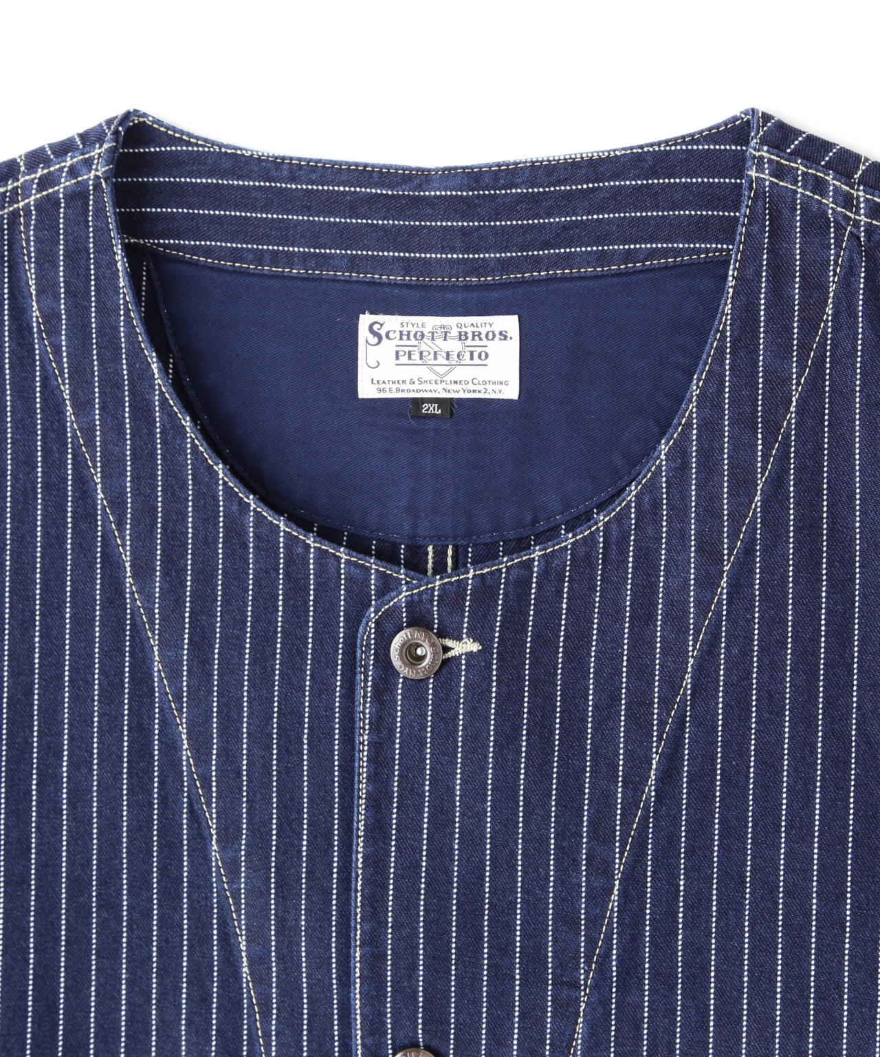 OLD HICKORY DENIM VEST/オールドヒッコリーデニムベスト