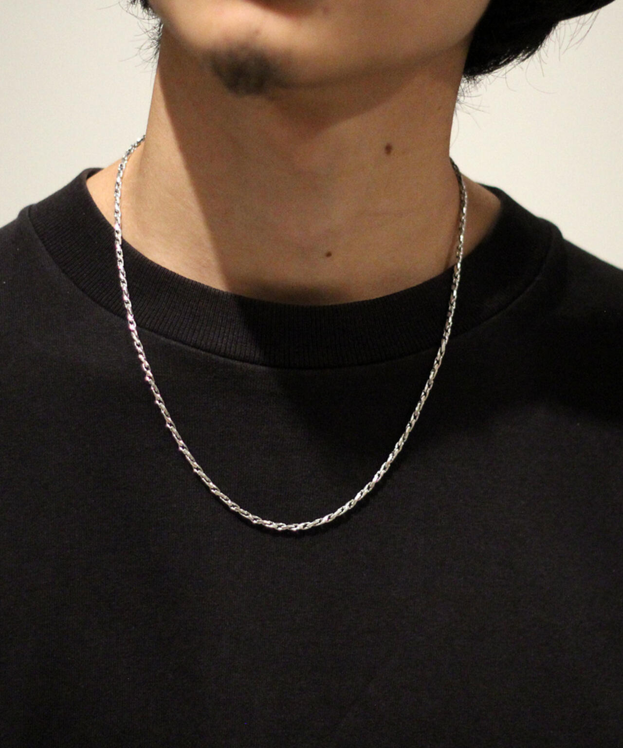 meian/メイアン/STERLING SILVER S-SCREW CHAIN NECKLACE/スクリュー チェーンネックレス
