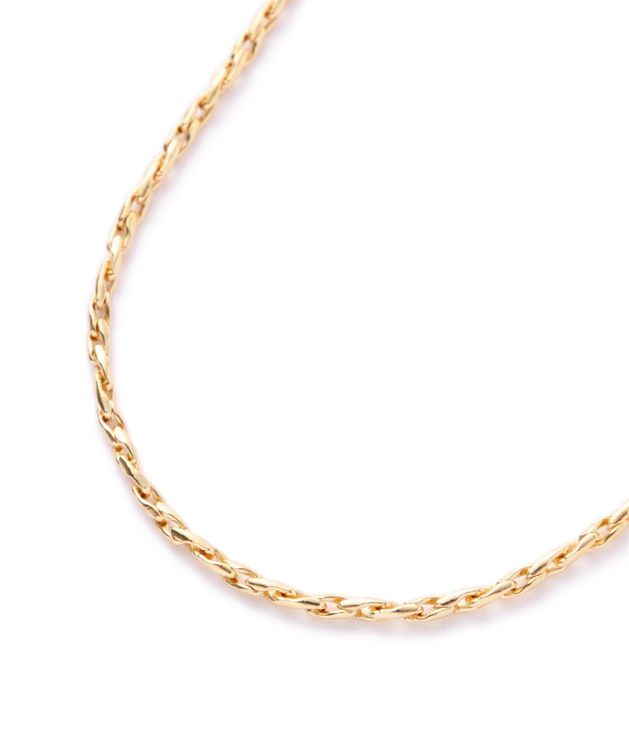 meian/メイアン/別注/GOLD S-SCREW CHAIN NECKLACE/ゴールド スクリュー チェーンネックレス