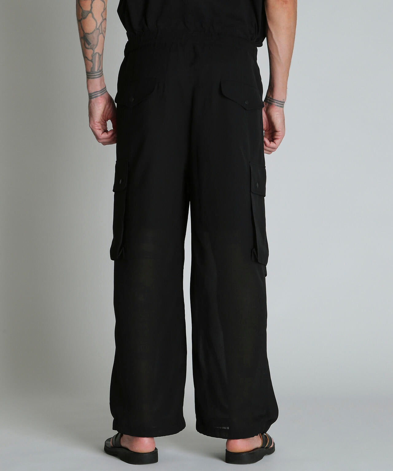 CHIFFON CARGO PANTS/シフォン カーゴパンツ