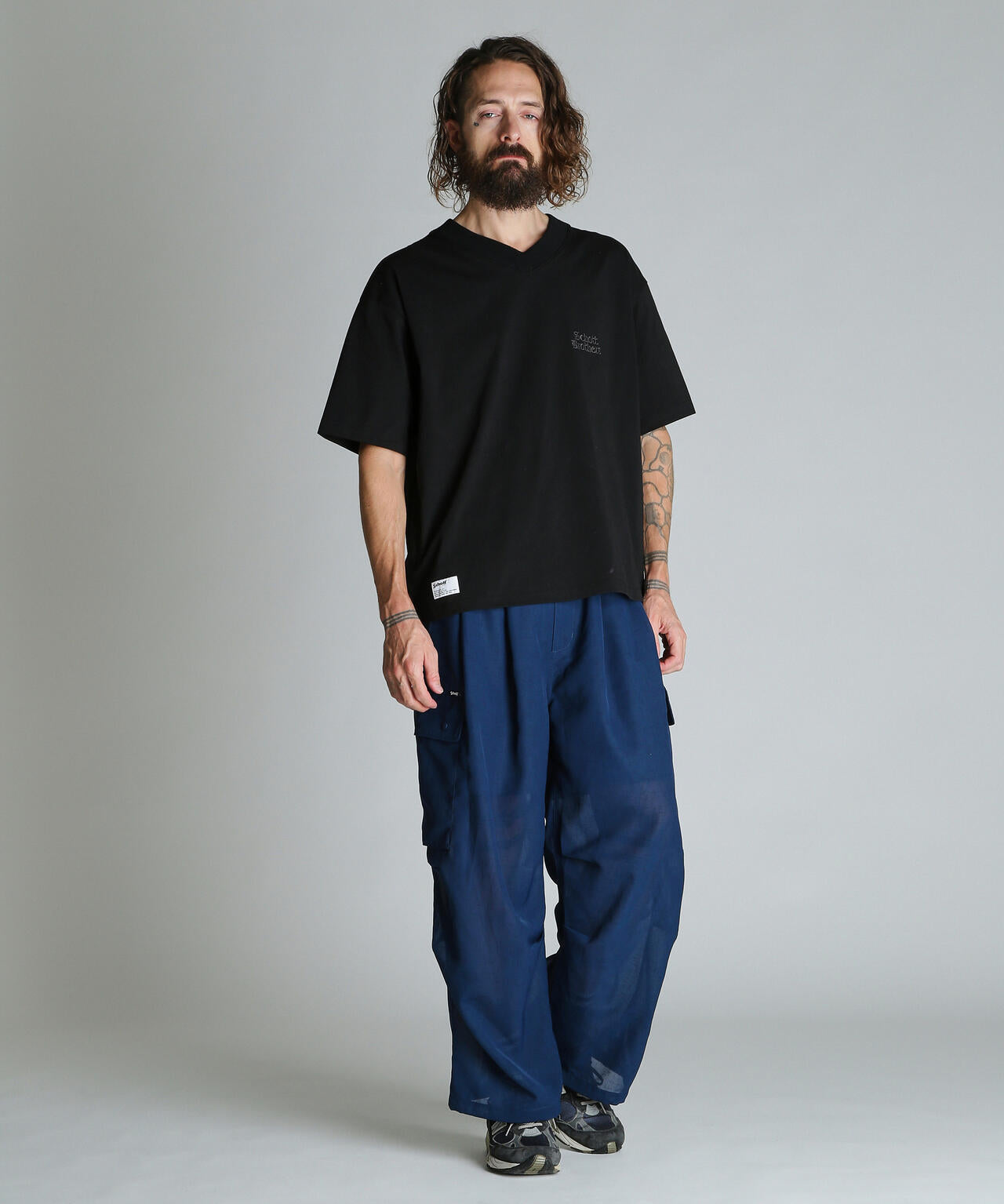 CHIFFON CARGO PANTS/シフォン カーゴパンツ
