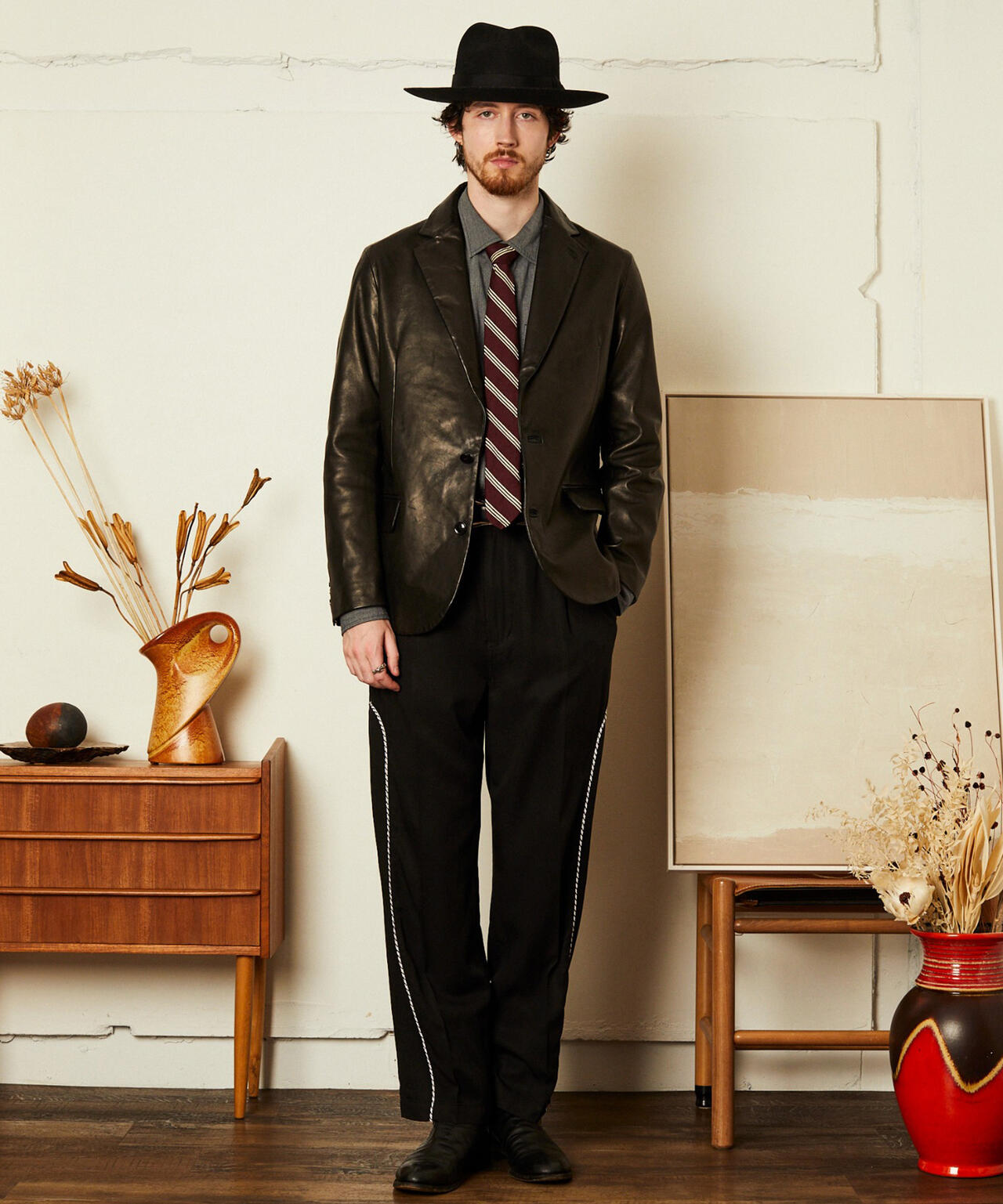 LYOCELL WESTERN PANTS/リヨセル ウエスタンパンツ