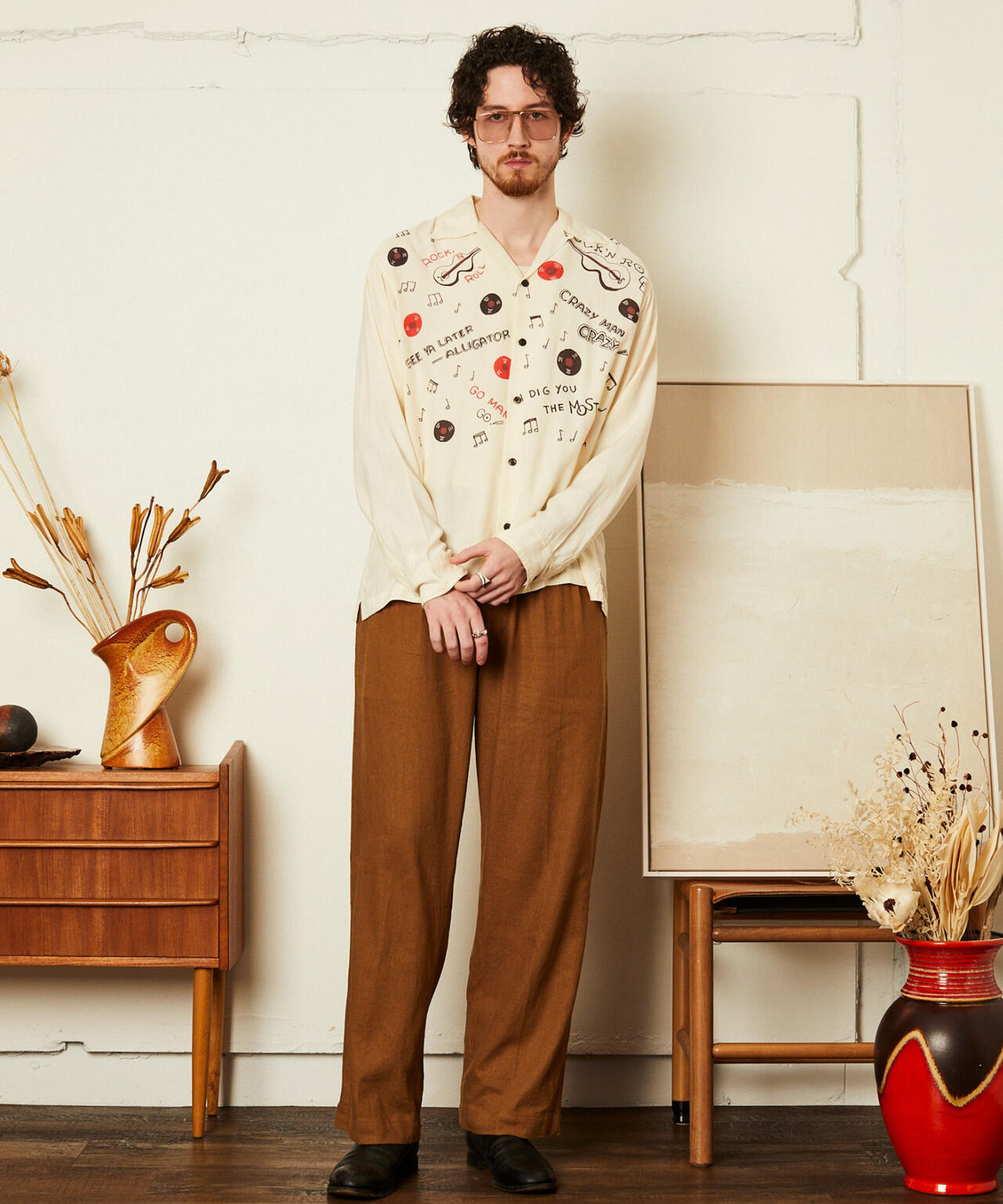 LINEN TROUSERS/リネン トラウザー