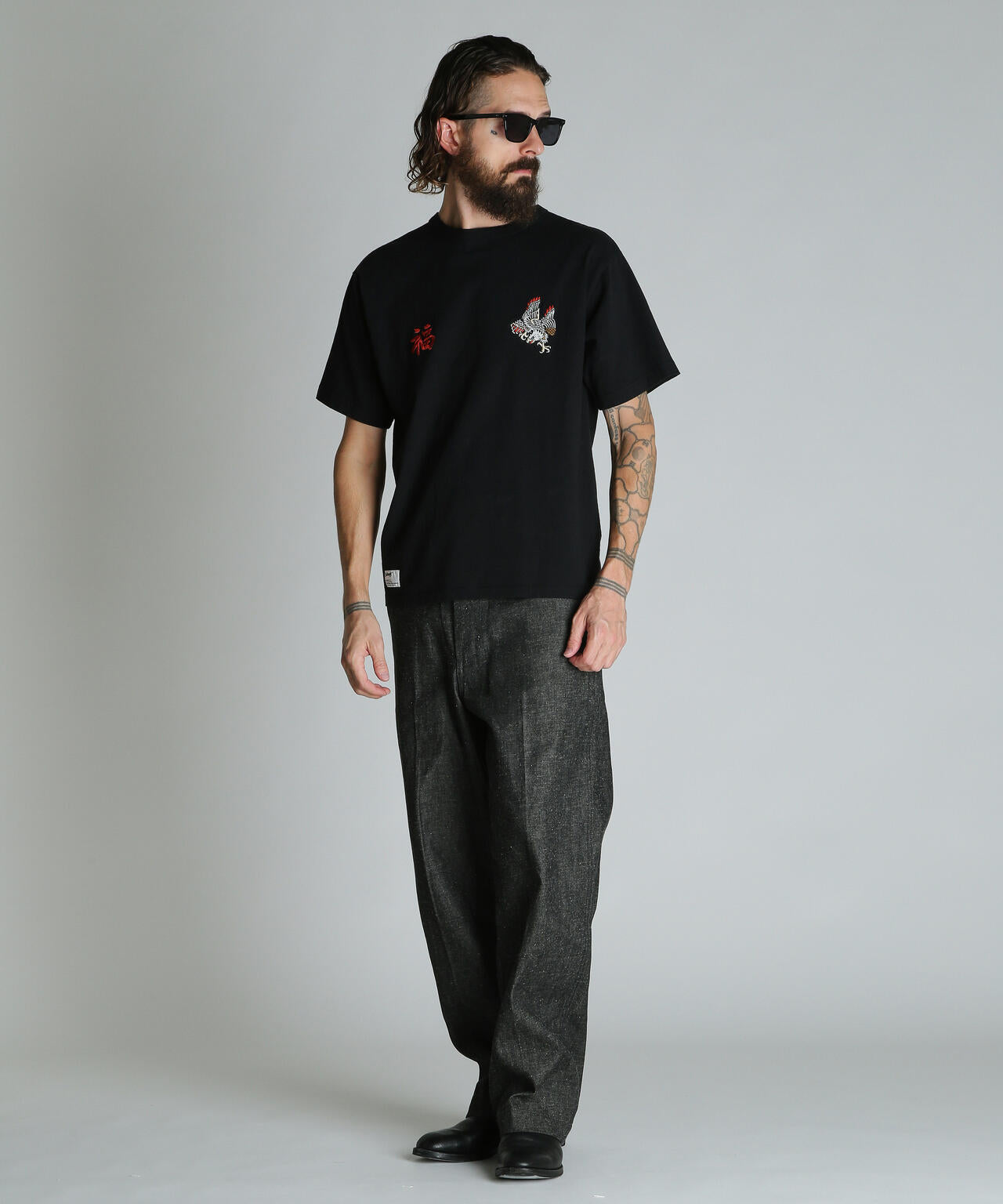 NEP DENIM  RAW TROUSERS/ネップデニム ロウトラウザーズ
