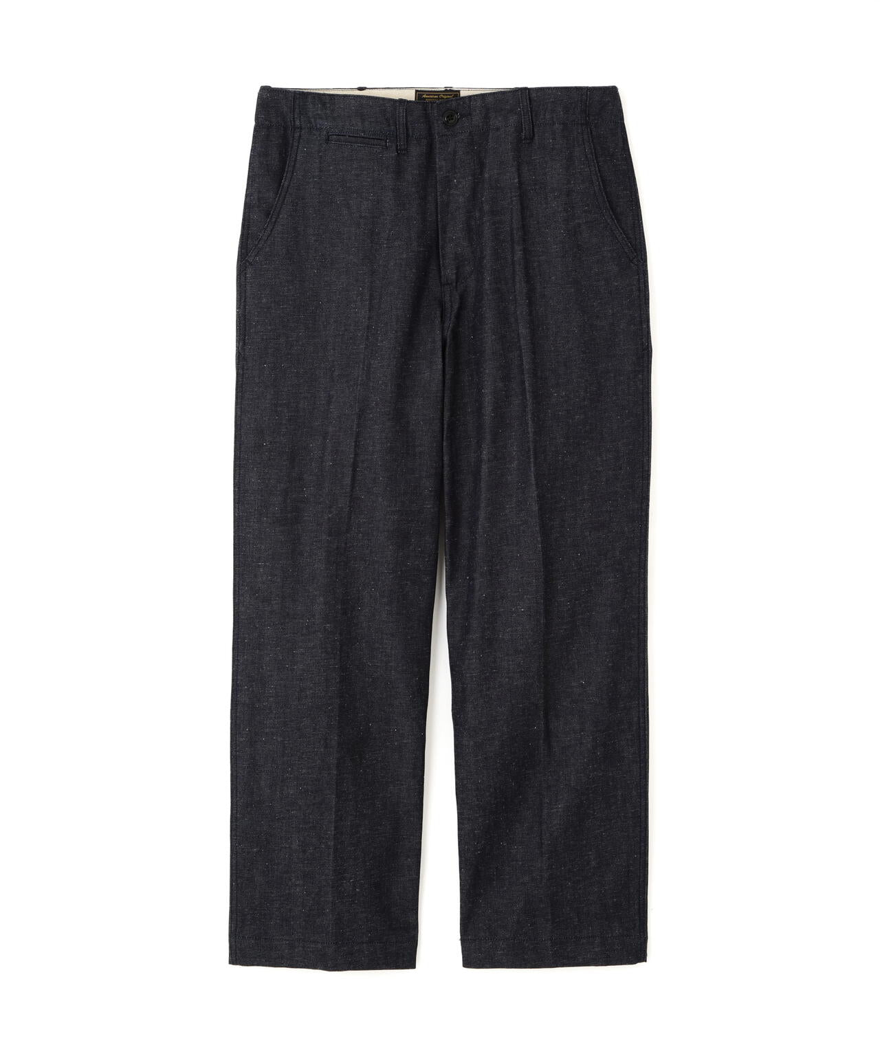 NEP DENIM  RAW TROUSERS/ネップデニム ロウトラウザーズ