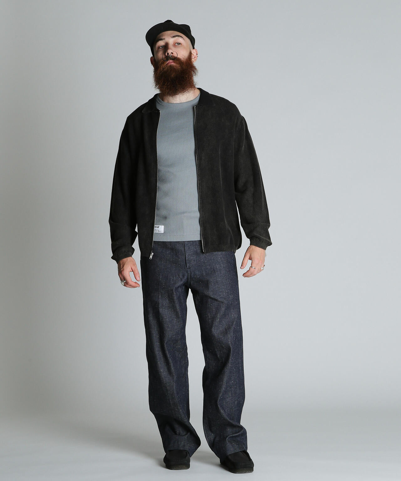 NEP DENIM  RAW TROUSERS/ネップデニム ロウトラウザーズ
