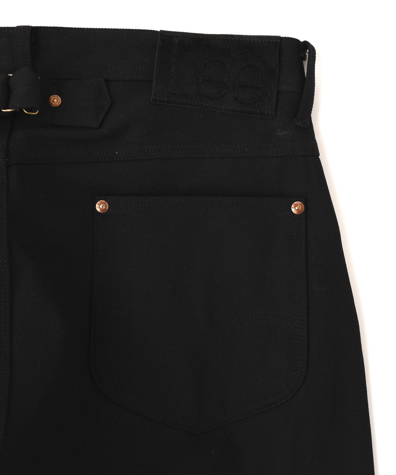 xLee/×リー/101 COWBOY BLACK DENIM PANTS/カウボーイ ブラックデニムパンツ