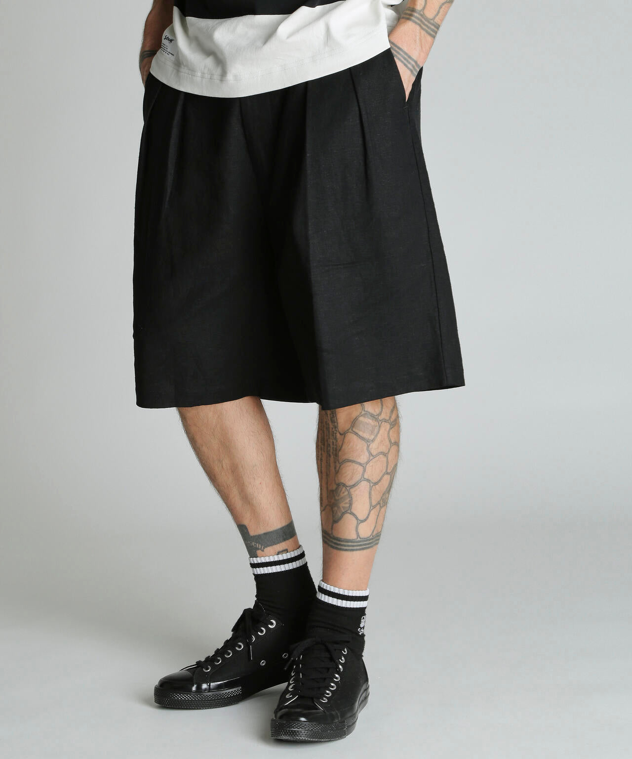 LINEN SHORTS/リネン ショーツ
