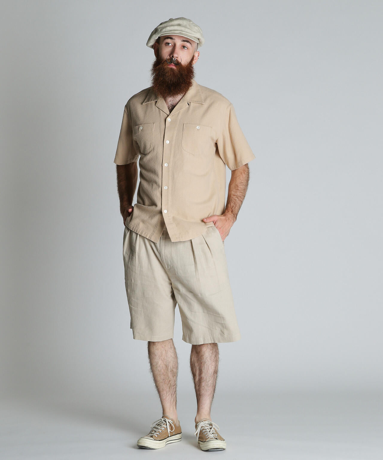 LINEN SHORTS/リネン ショーツ