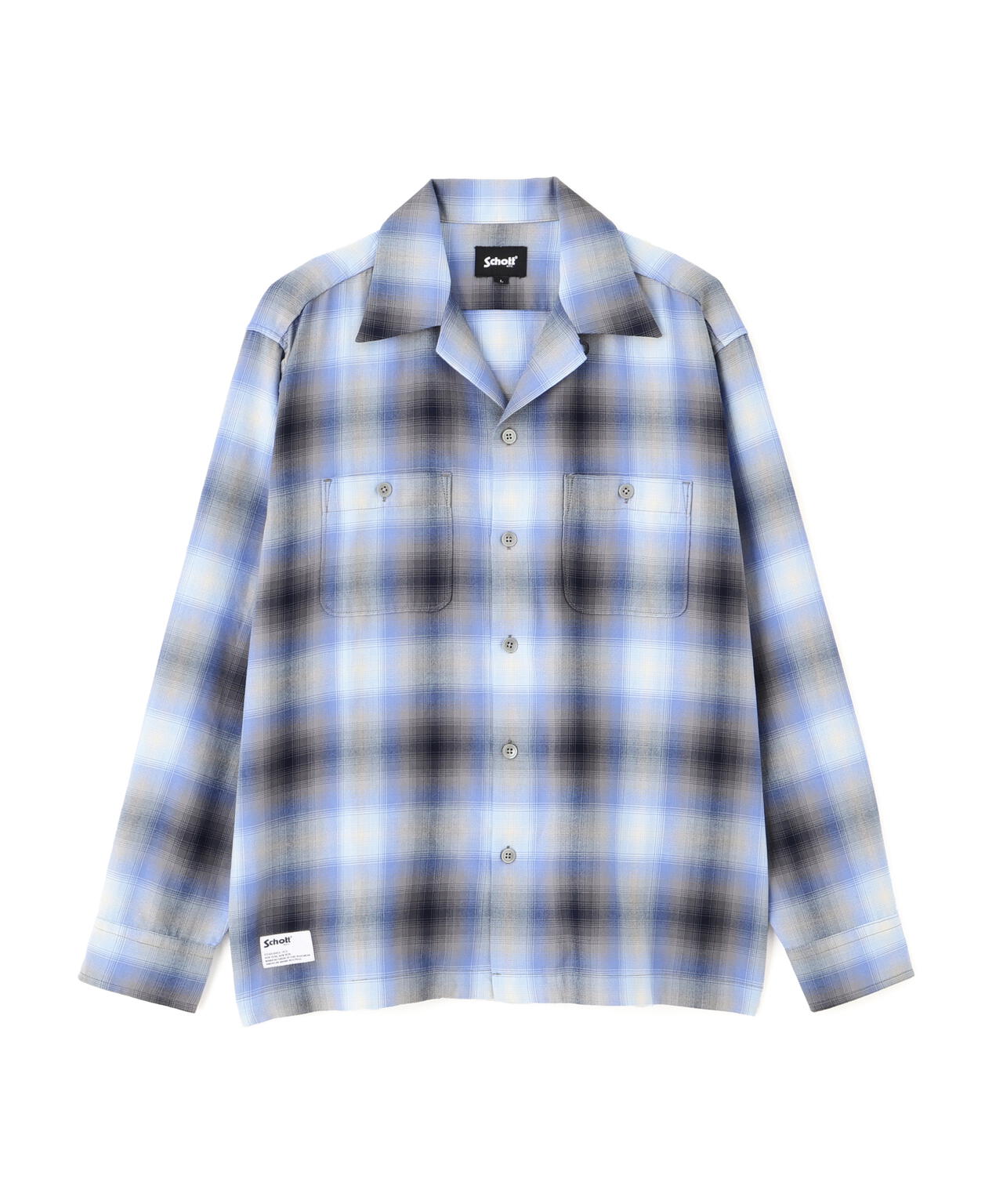 OMBRE CHECK SHIRT/オンブレチェックシャツ