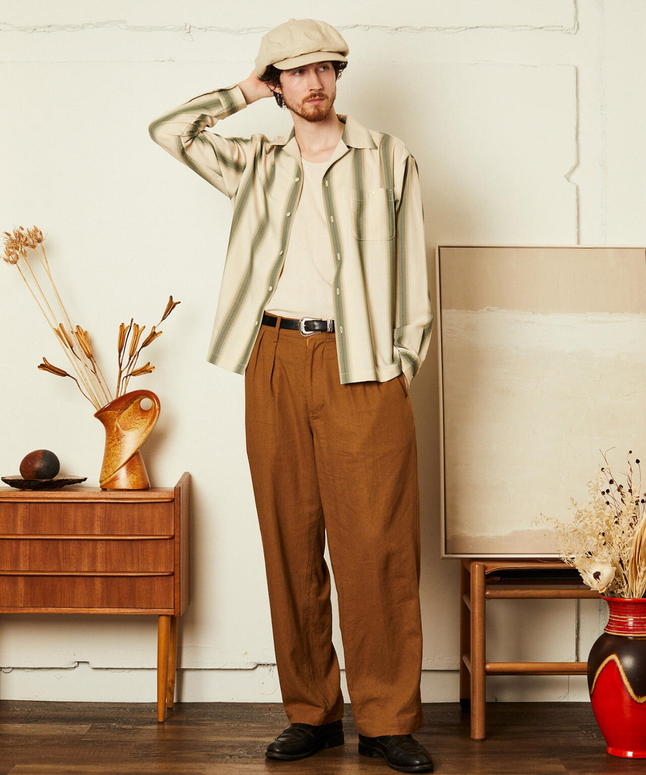 STRIPE  SHIRT/ストライプ シャツ