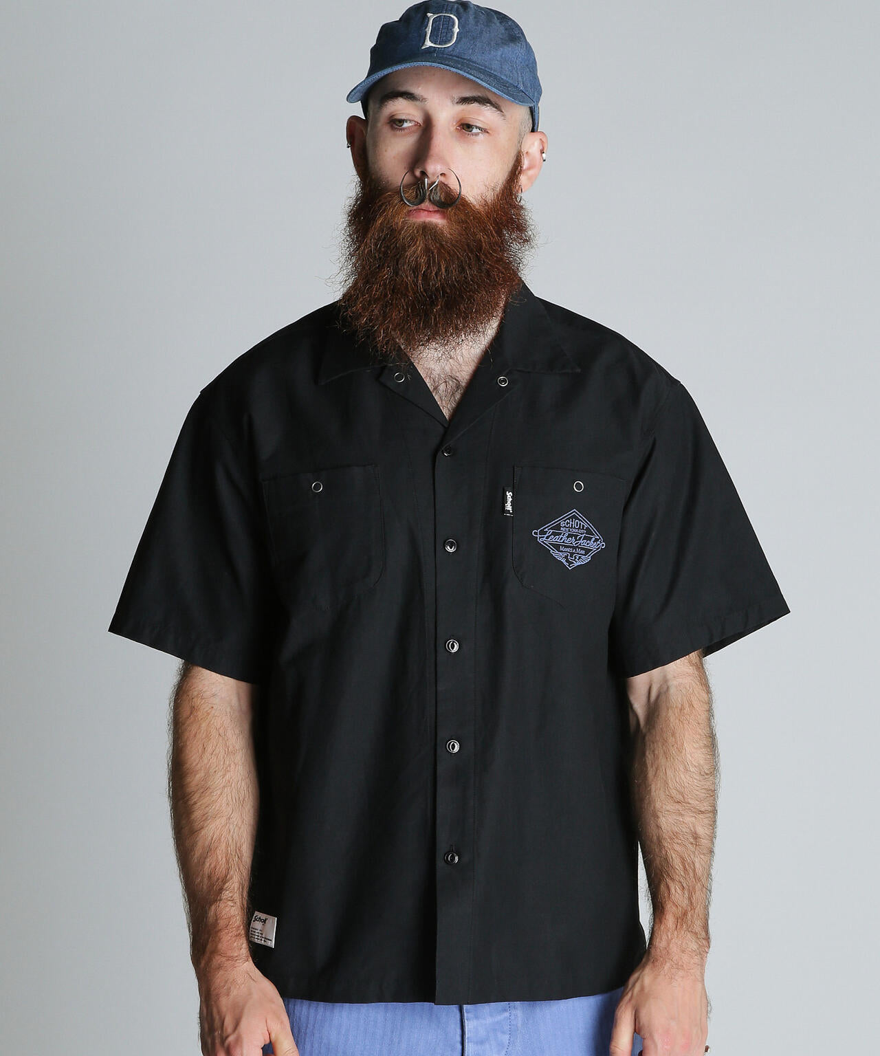 NC SHIRT EMB/エヌシー 刺繍 シャツ