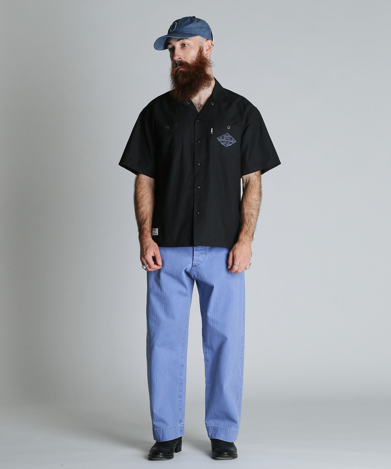 NC SHIRT EMB/エヌシー 刺繍 シャツ