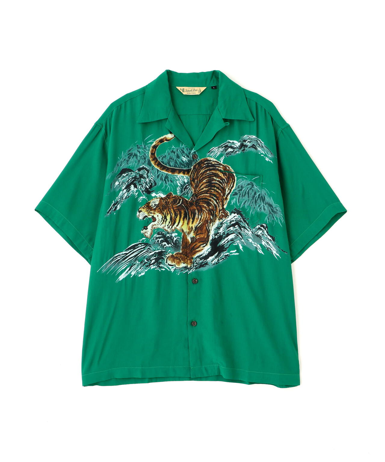 TIGER RAYON SHIRT/タイガー レーヨン シャツ