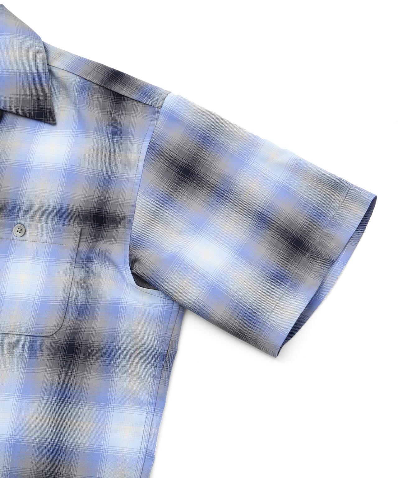 OMBRE SS SHIRT/オンブレ 半袖シャツ