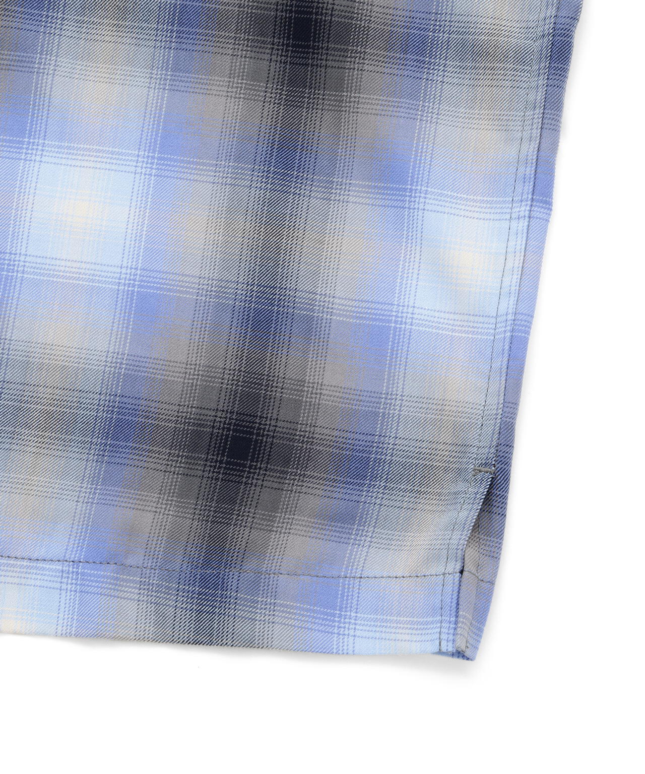 OMBRE SS SHIRT/オンブレ 半袖シャツ