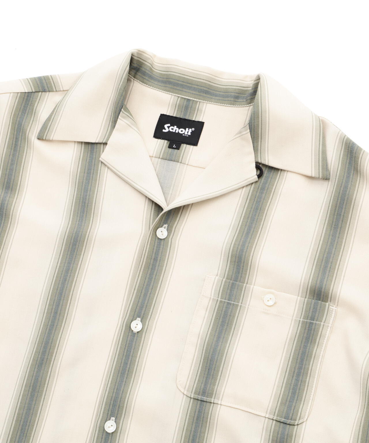 STRIPE SS SHIRT/ストライプ 半袖 シャツ