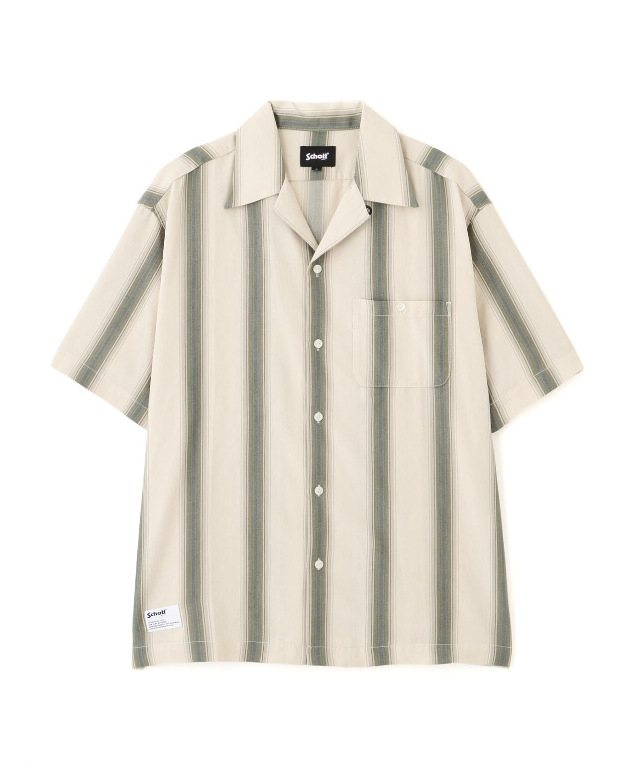 STRIPE SS SHIRT/ストライプ 半袖 シャツ