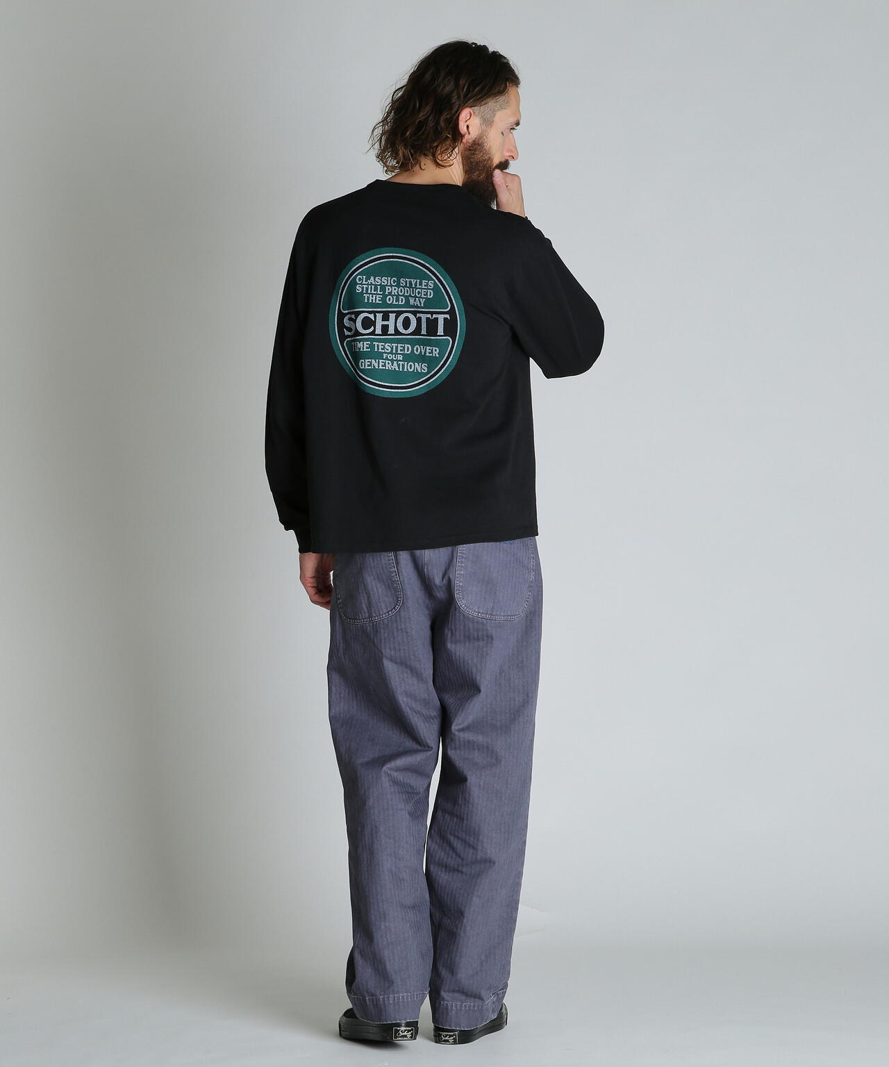 LS CIRCLE LOGO T-SHIRT/サークルログ ロンT