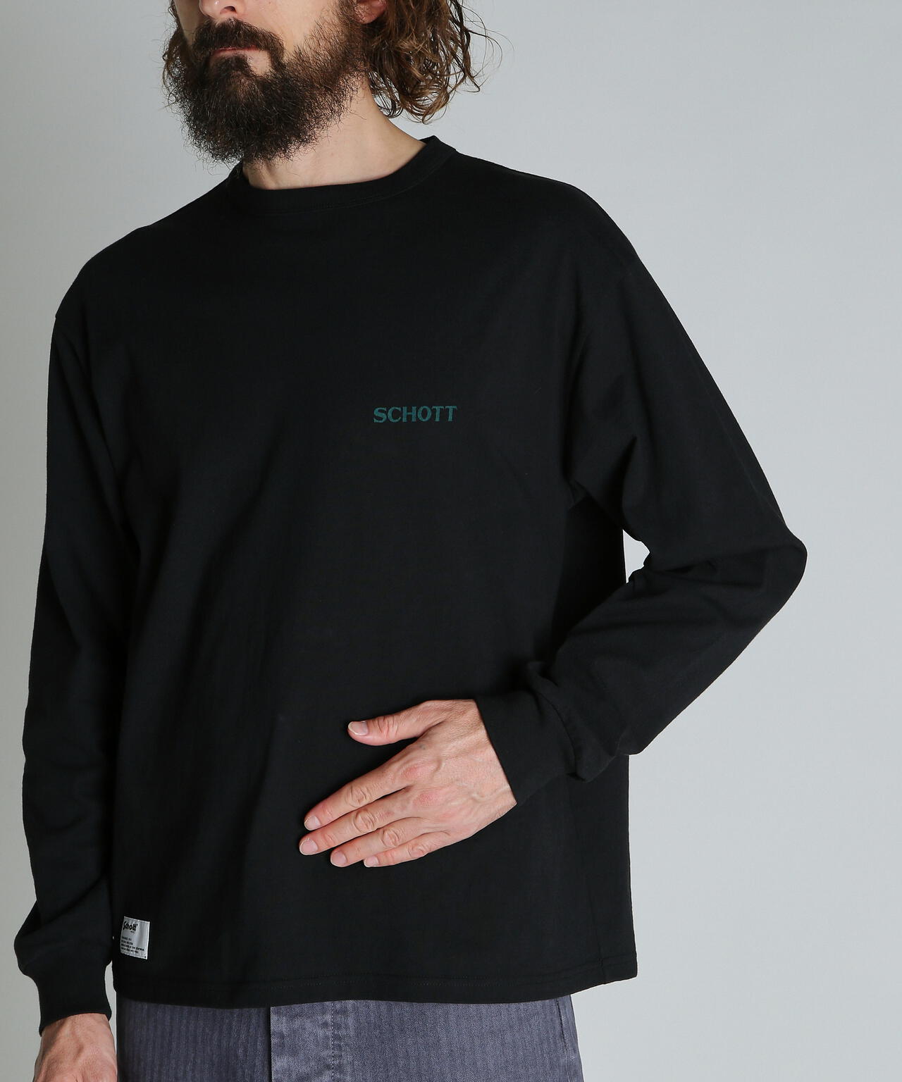 LS CIRCLE LOGO T-SHIRT/サークルログ ロンT