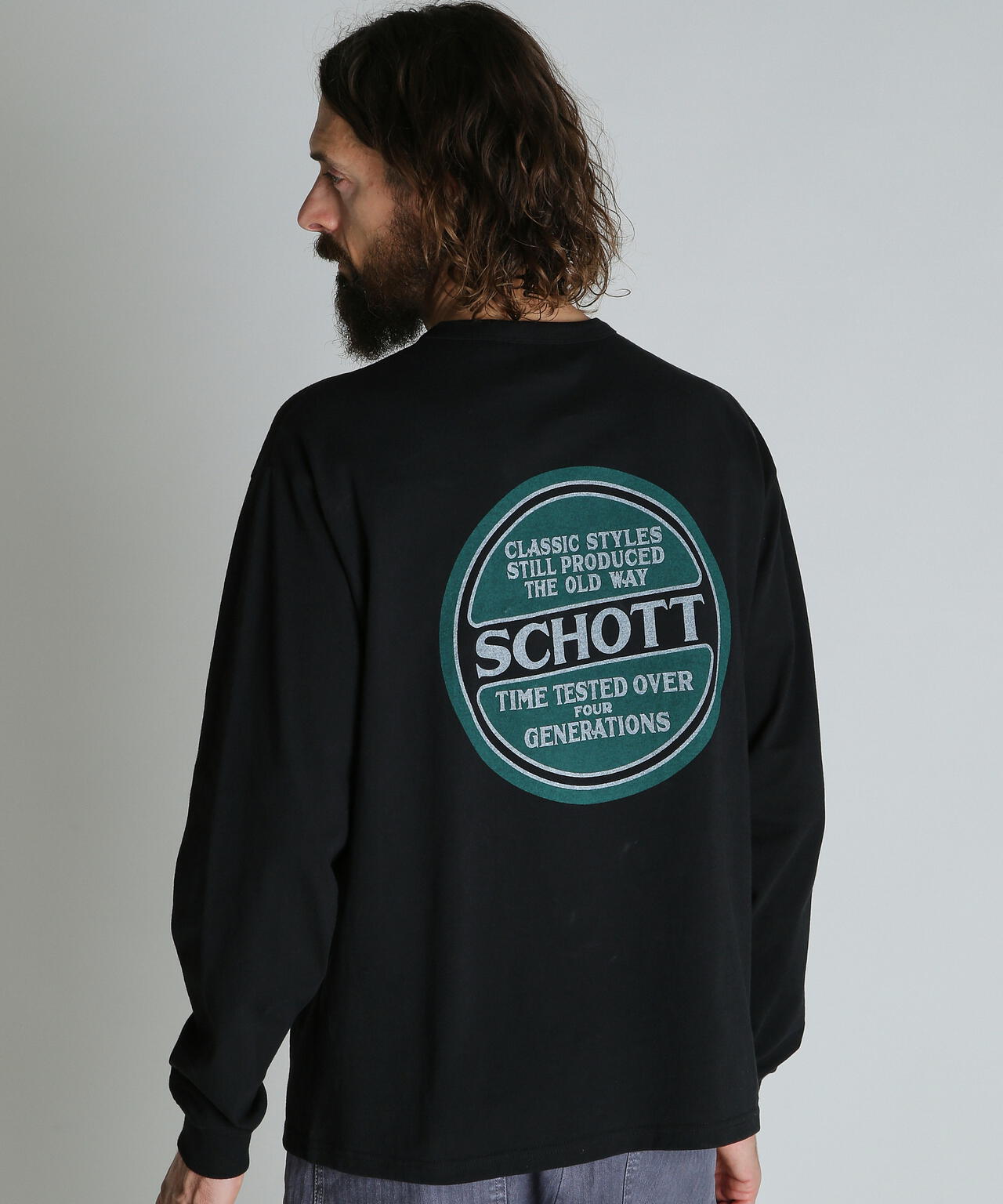 LS CIRCLE LOGO T-SHIRT/サークルログ ロンT