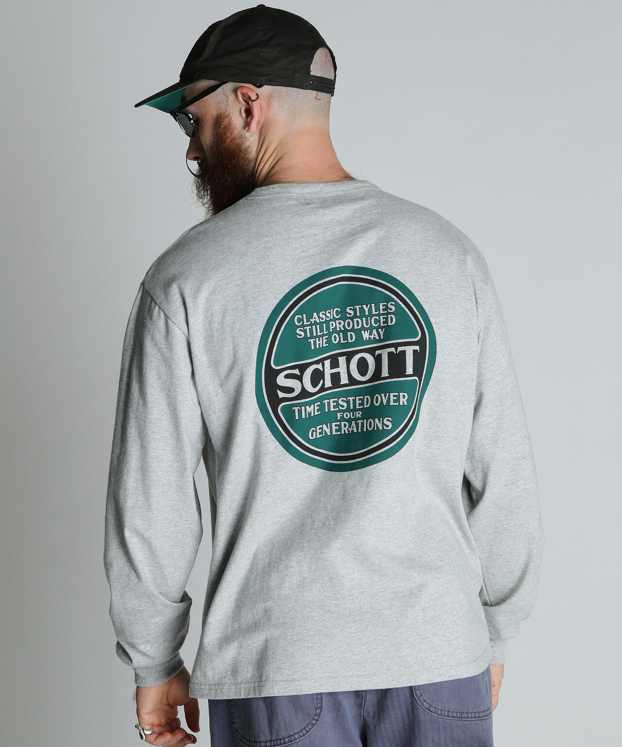 LS CIRCLE LOGO T-SHIRT/サークルログ ロンT