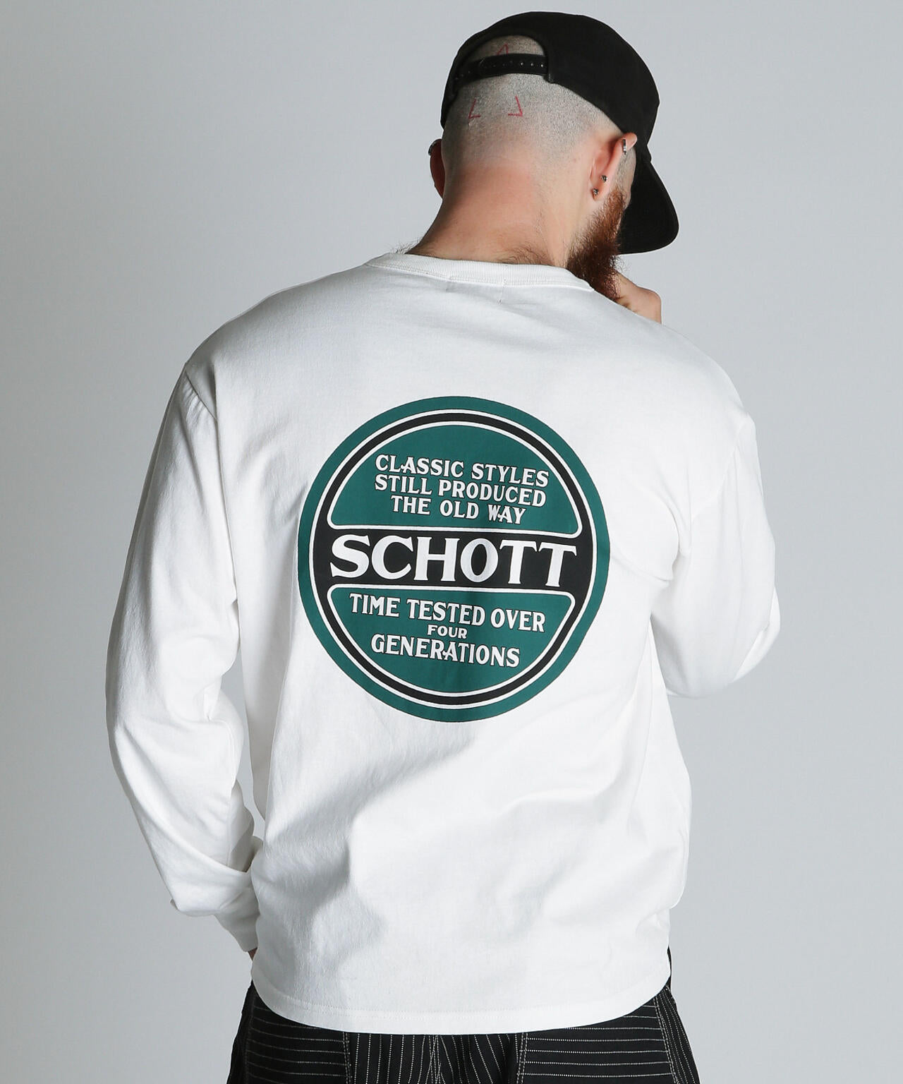 LS CIRCLE LOGO T-SHIRT/サークルログ ロンT