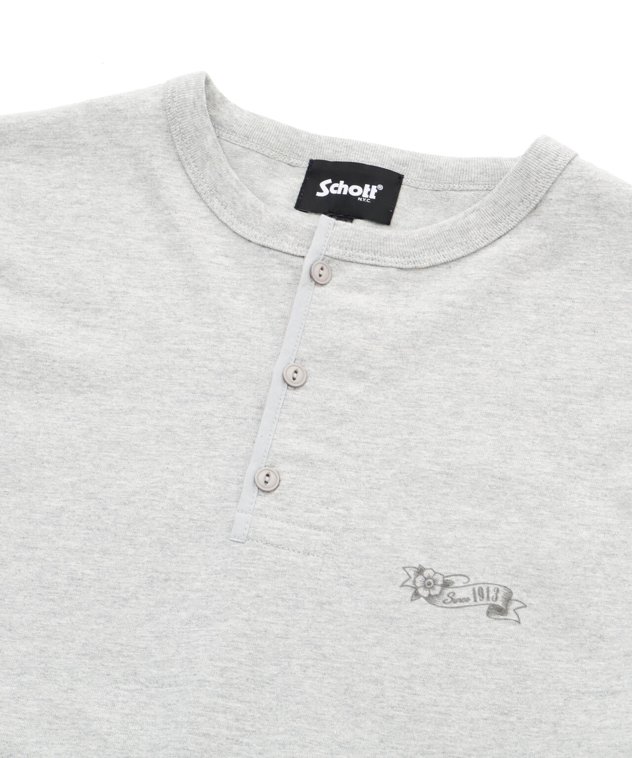 SHAKEHAND HENLEY LS T-SHIRT/シェイクハンド ヘンリーロンT