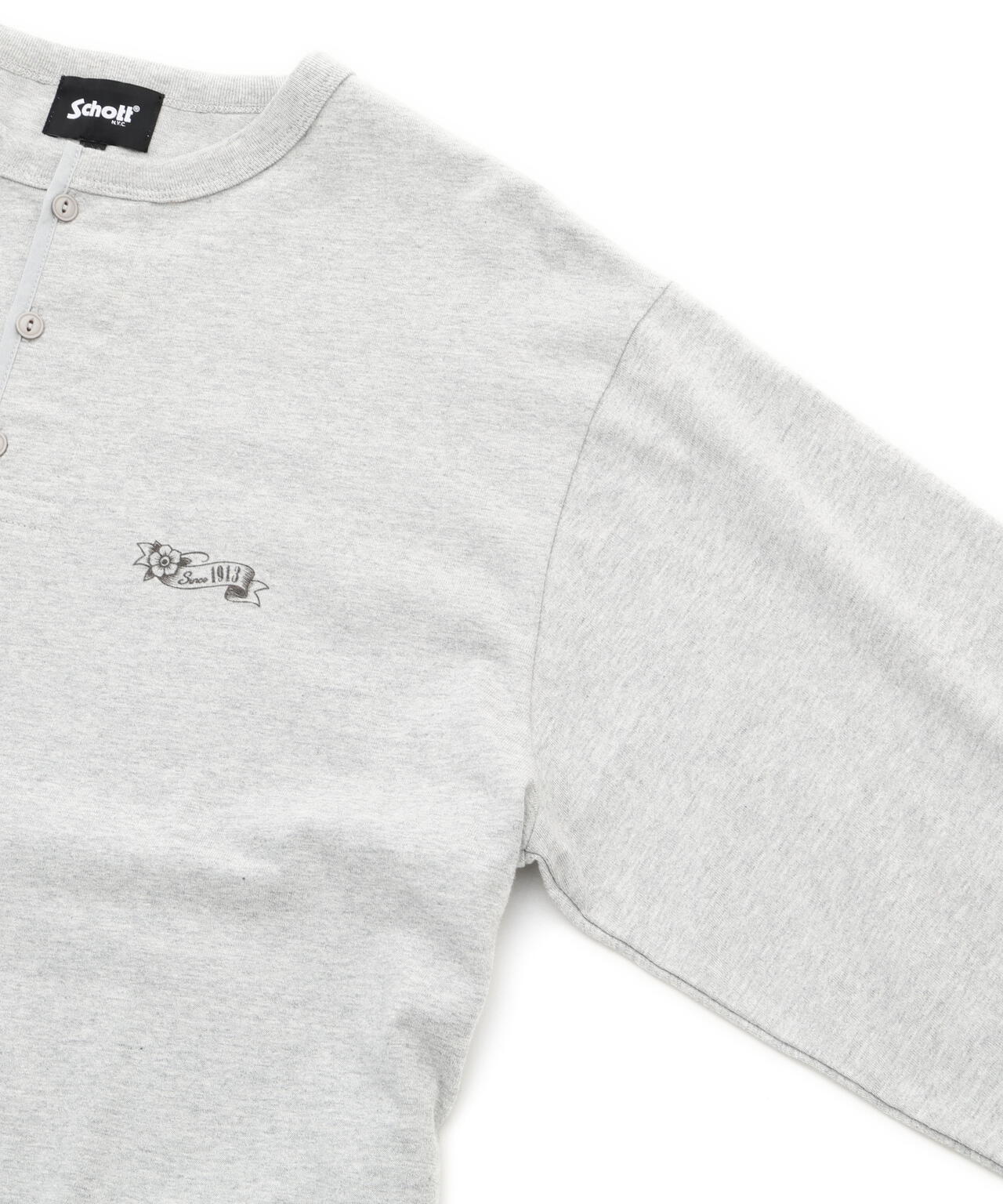 SHAKEHAND HENLEY LS T-SHIRT/シェイクハンド ヘンリーロンT