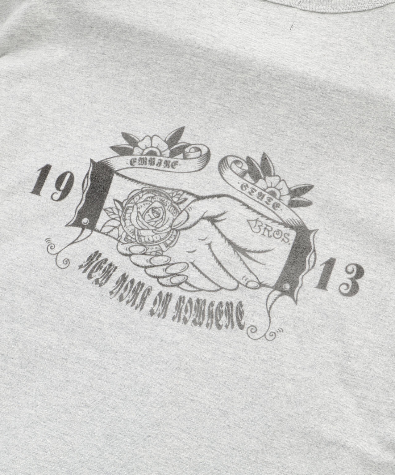 SHAKEHAND HENLEY LS T-SHIRT/シェイクハンド ヘンリーロンT