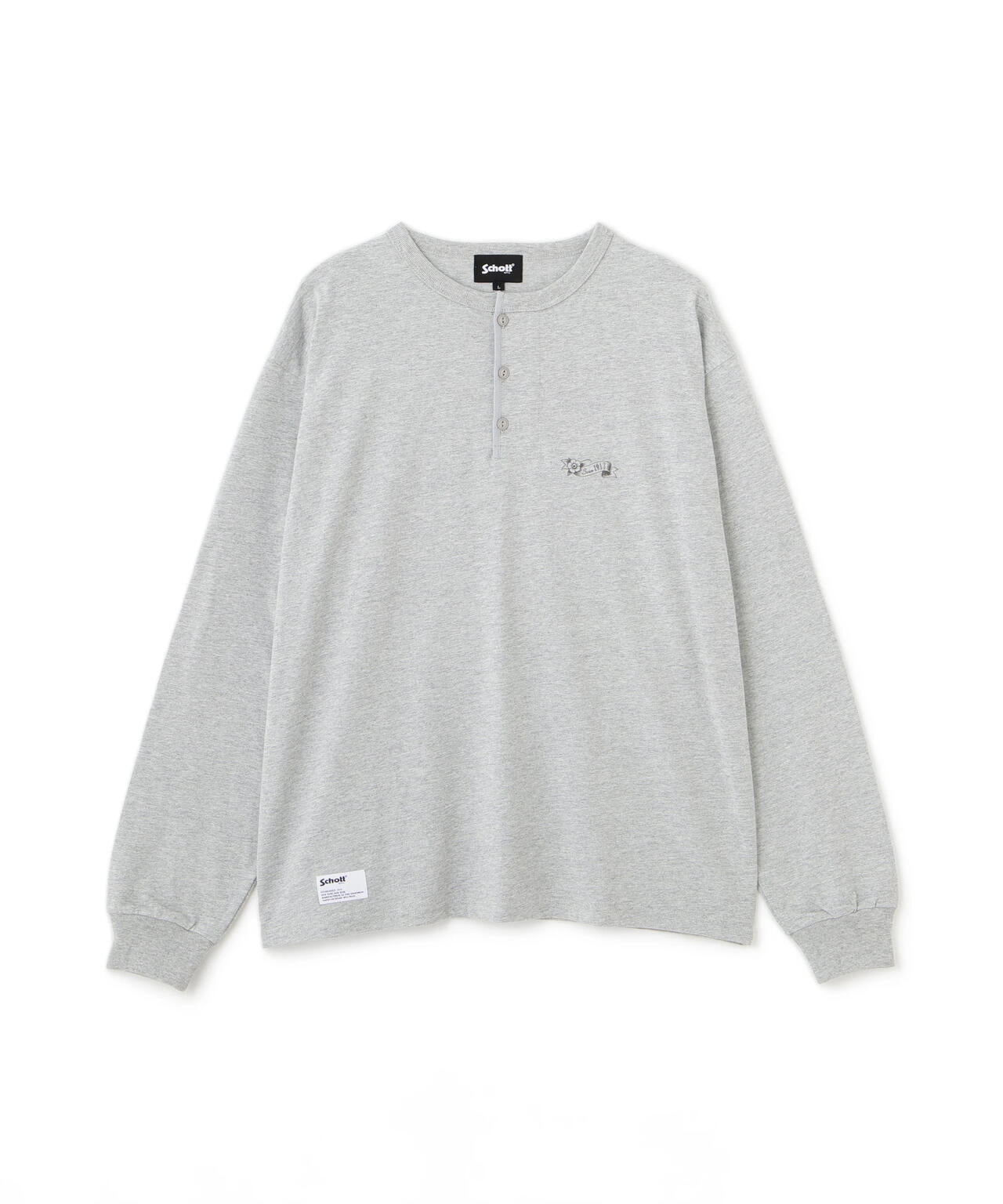 SHAKEHAND HENLEY LS T-SHIRT/シェイクハンド ヘンリーロンT