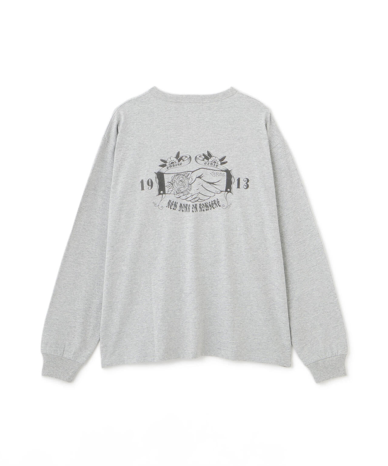 SHAKEHAND HENLEY LS T-SHIRT/シェイクハンド ヘンリーロンT