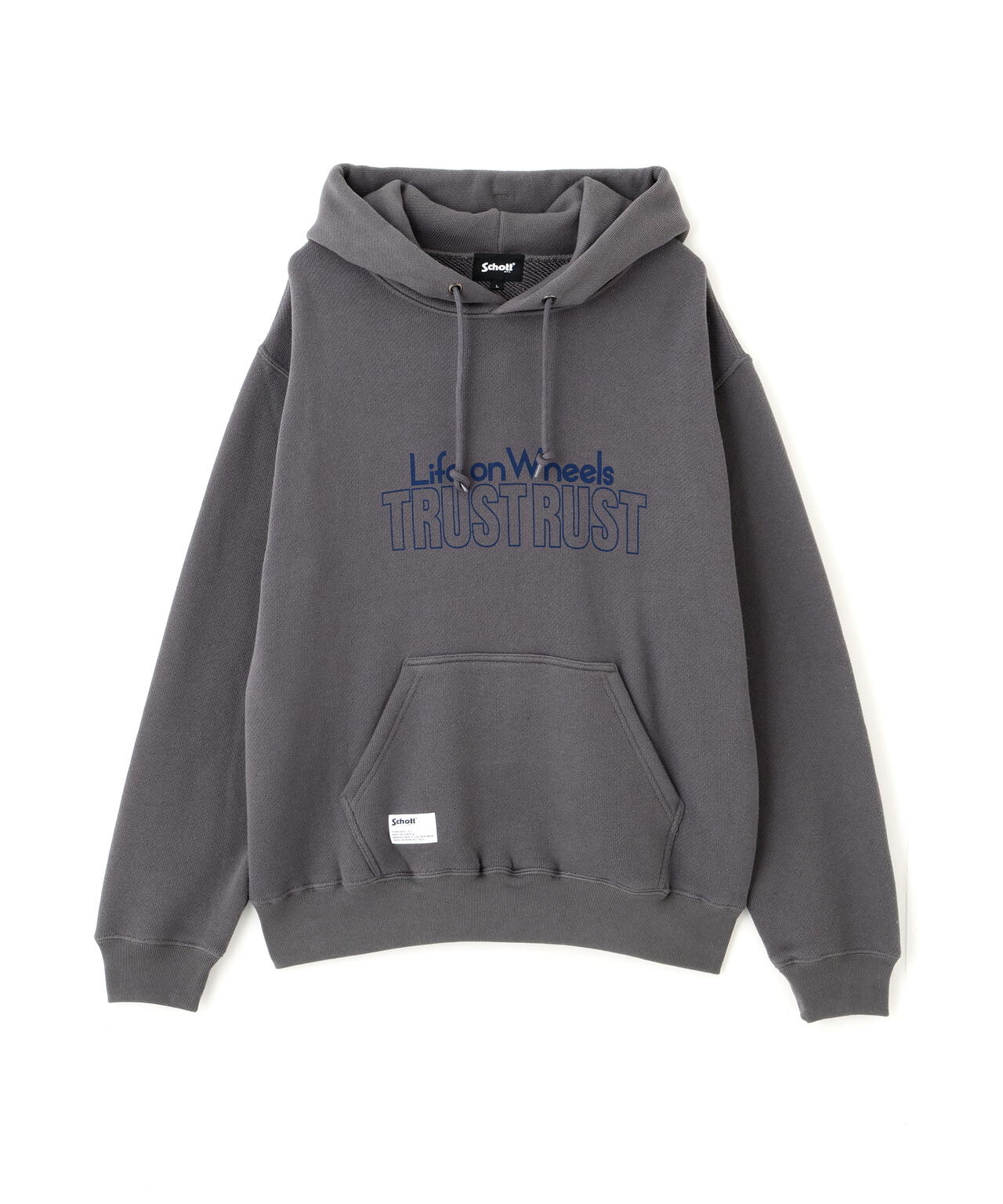 TRUST RUST HOODED KNIT SWEAT/トラストラスト ニットスウェット パーカー