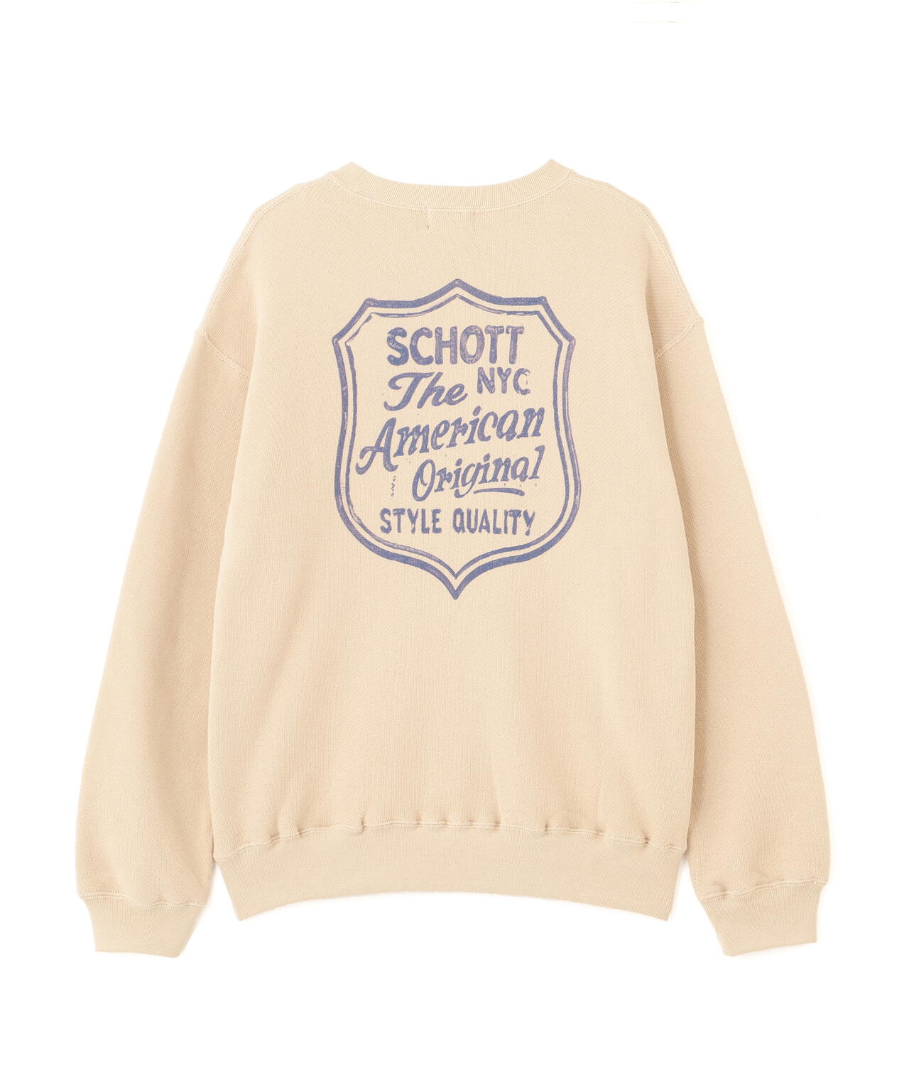 SHIELD CREW KNIT SWEAT/シールド クルー ニットスウェット