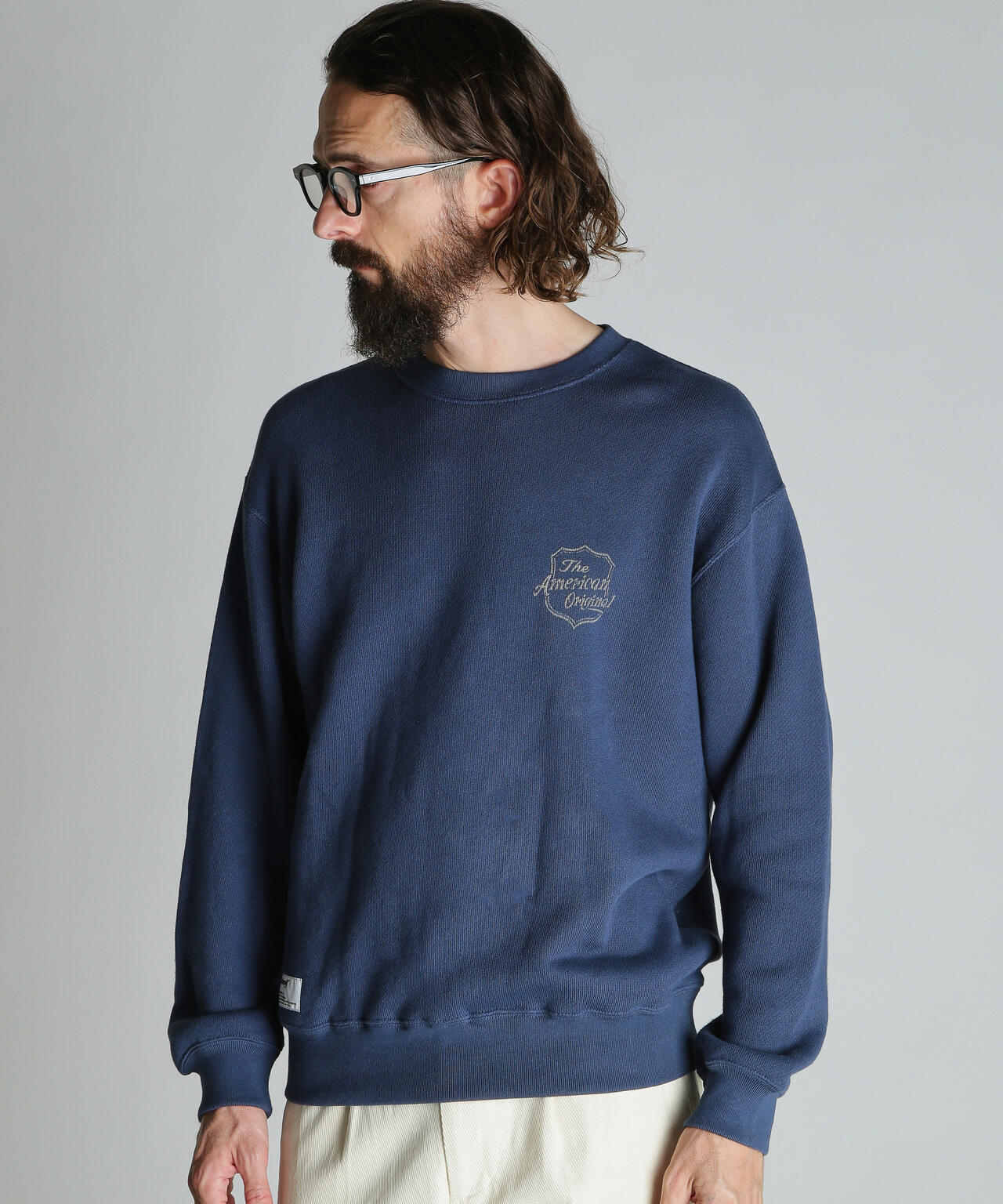 SHIELD CREW KNIT SWEAT/シールド クルー ニットスウェット