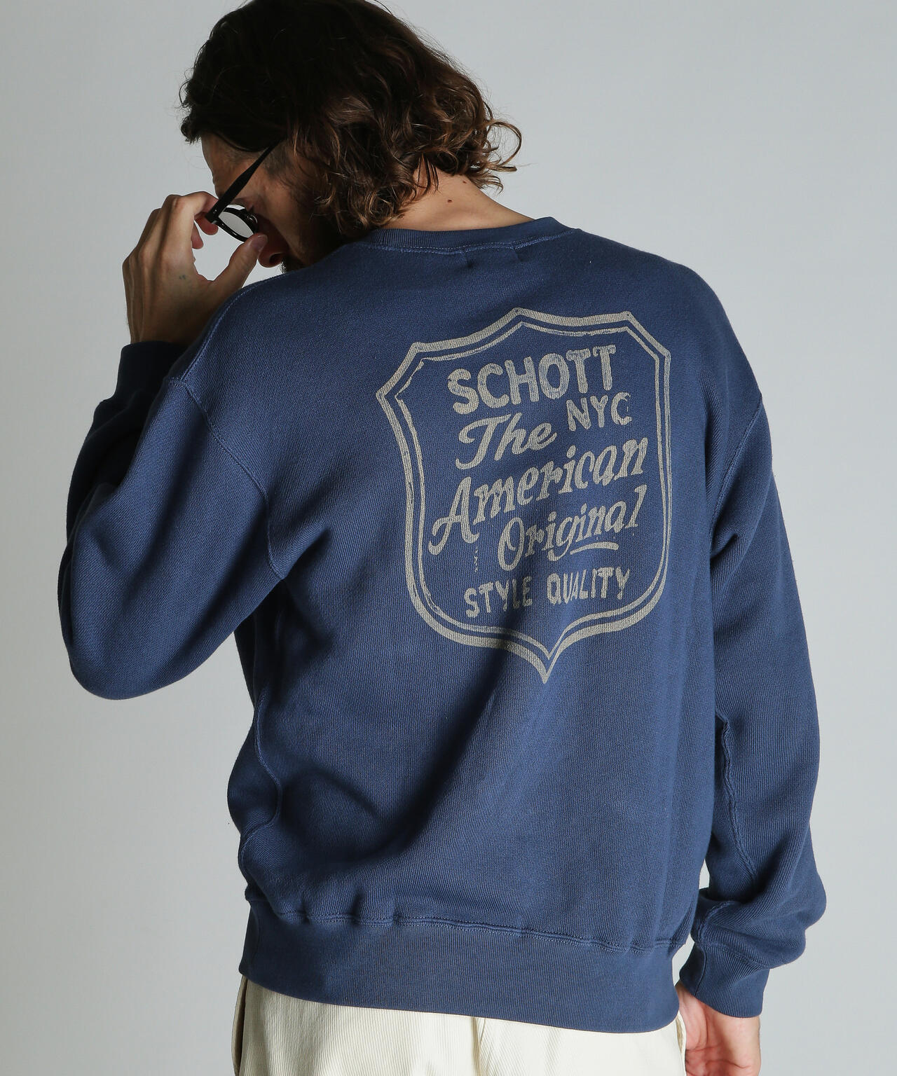 SHIELD CREW KNIT SWEAT/シールド クルー ニットスウェット