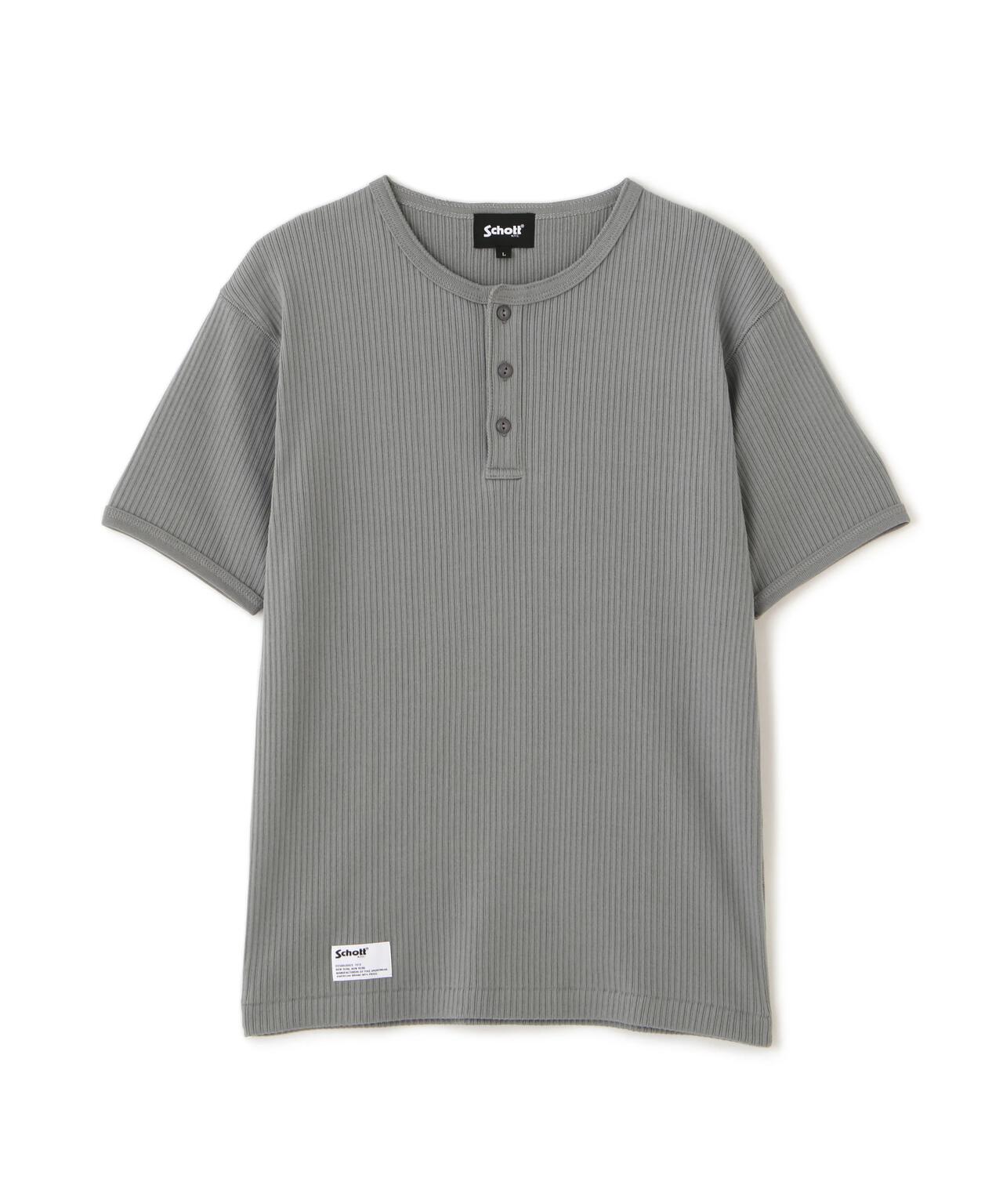 ARMY RIB HENLEY T-SHIRT/アーミーリブヘンリーネック Tシャツ