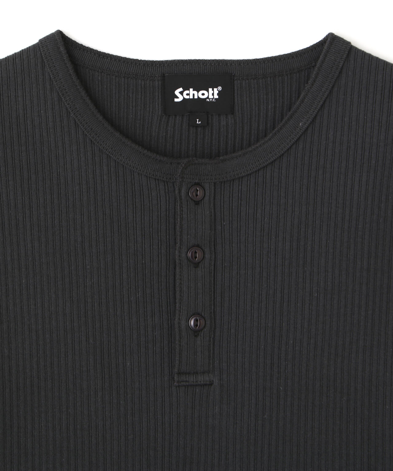 ARMY RIB HENLEY T-SHIRT/アーミーリブヘンリーネック Tシャツ